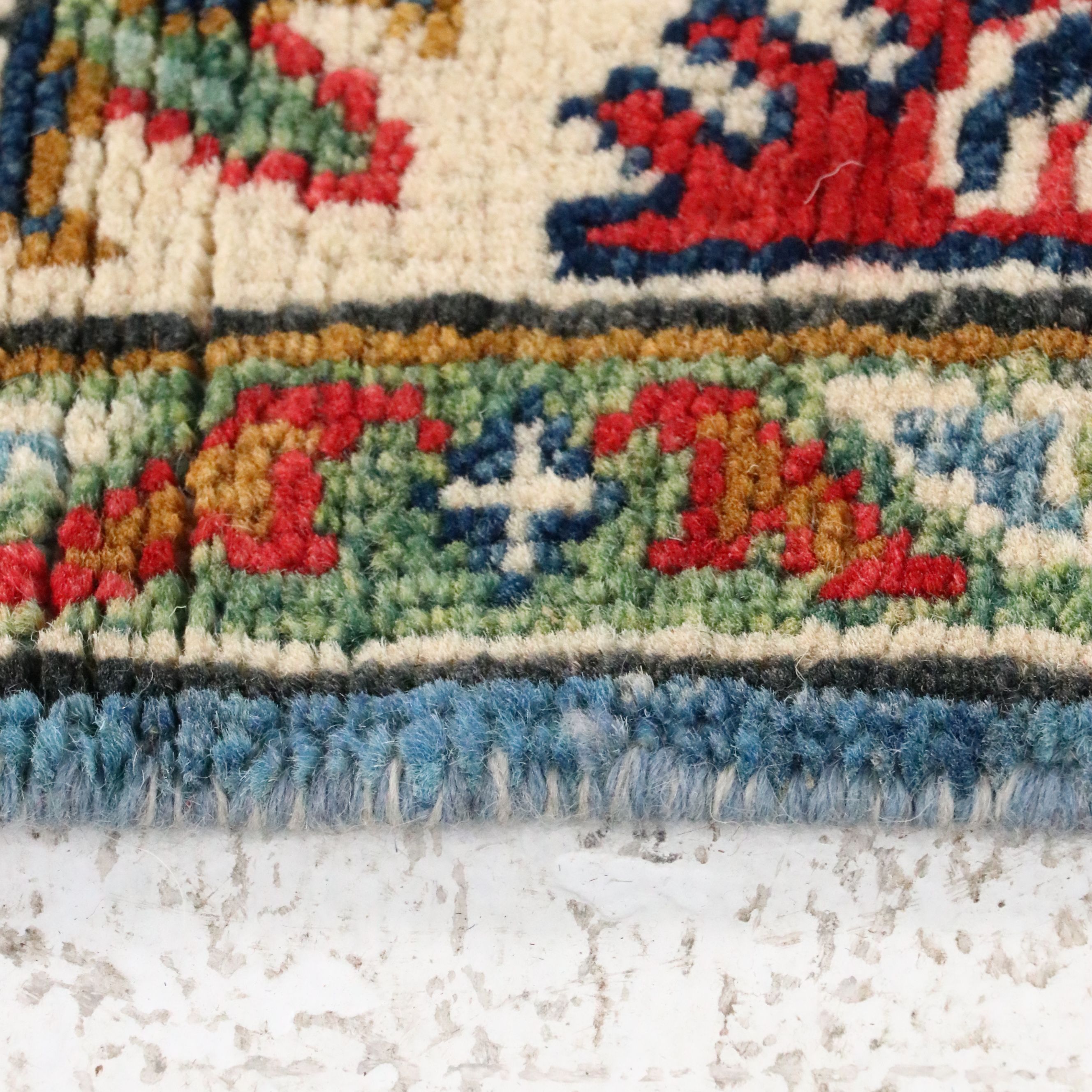 3'3 x 5'3 Hand-Knotted Afghan Kazak Area Rug