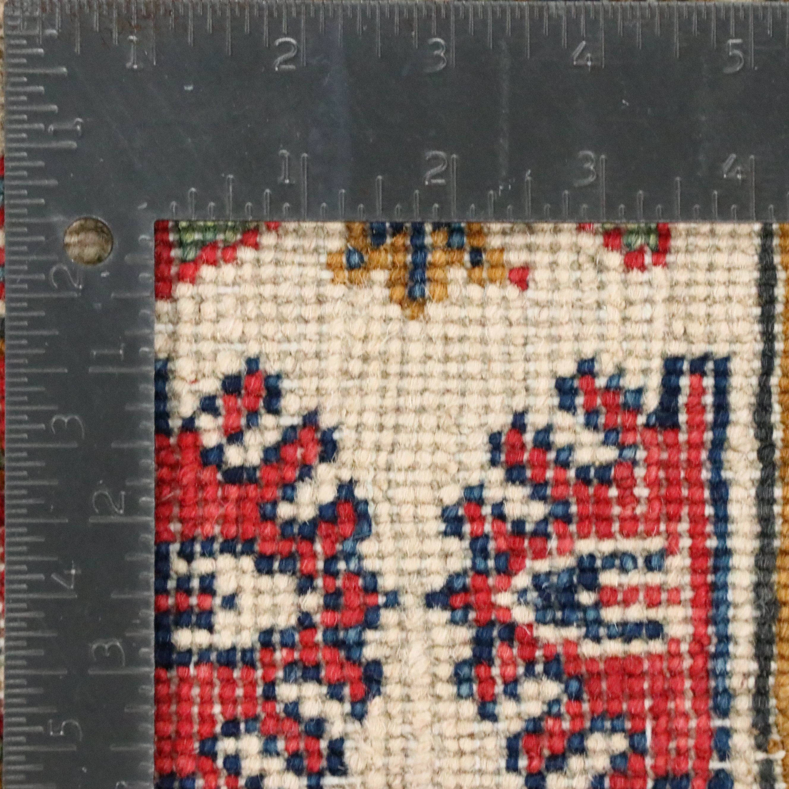 3'3 x 5'3 Hand-Knotted Afghan Kazak Area Rug