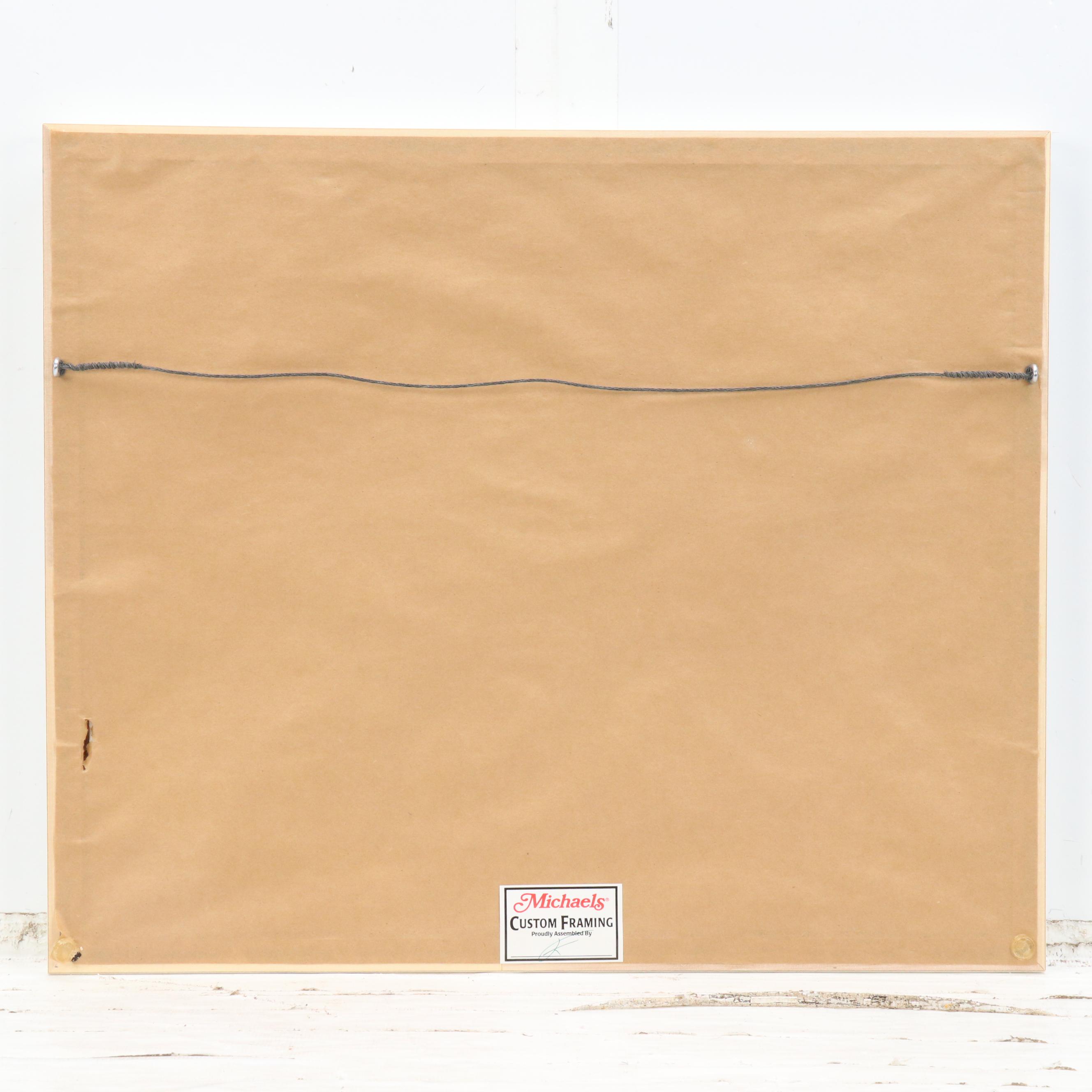 Disney Offset Lithograph of "The Little Mermaid," Late 20th Century