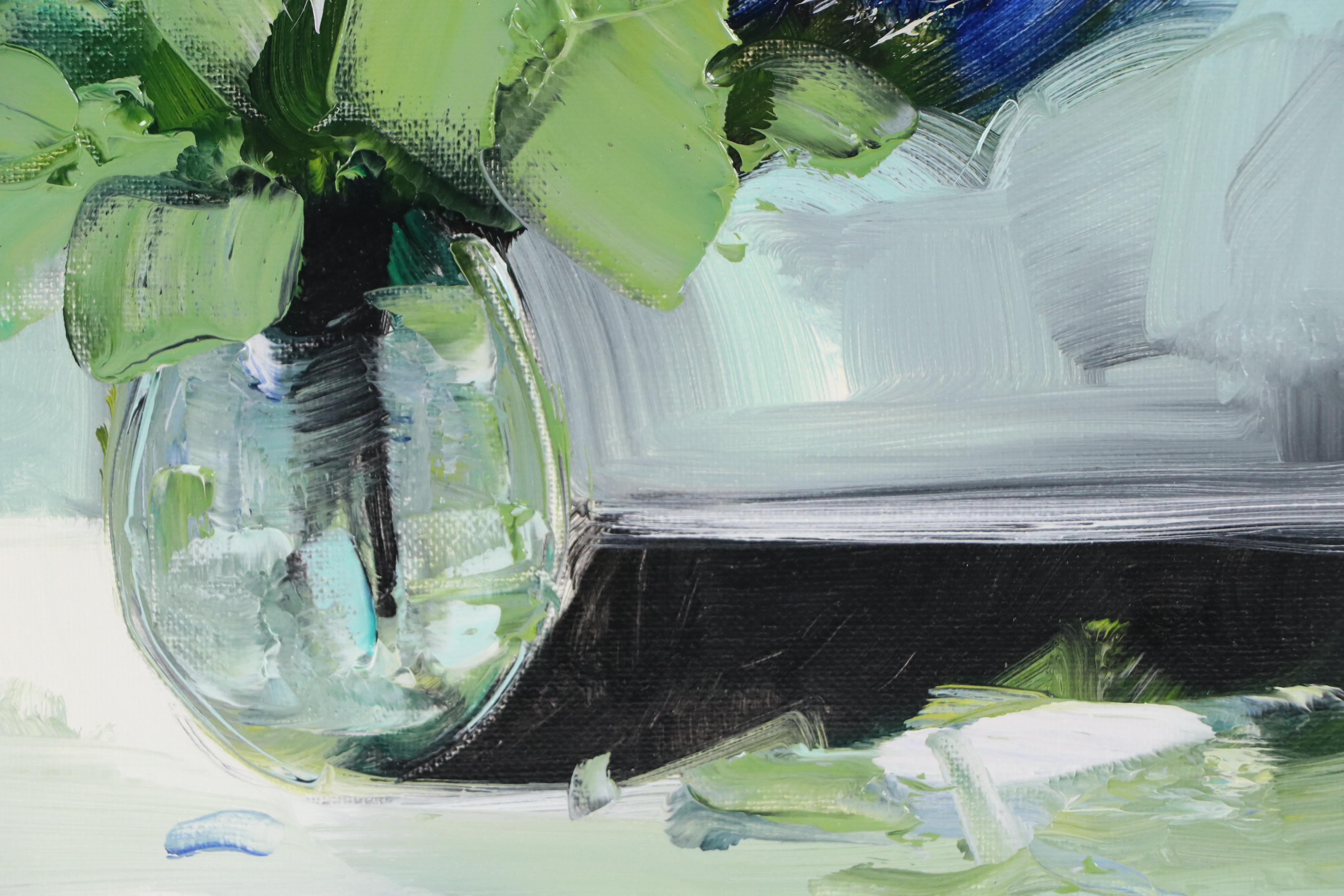 José M. Lima Floral Still Life Oil Painting, 2025