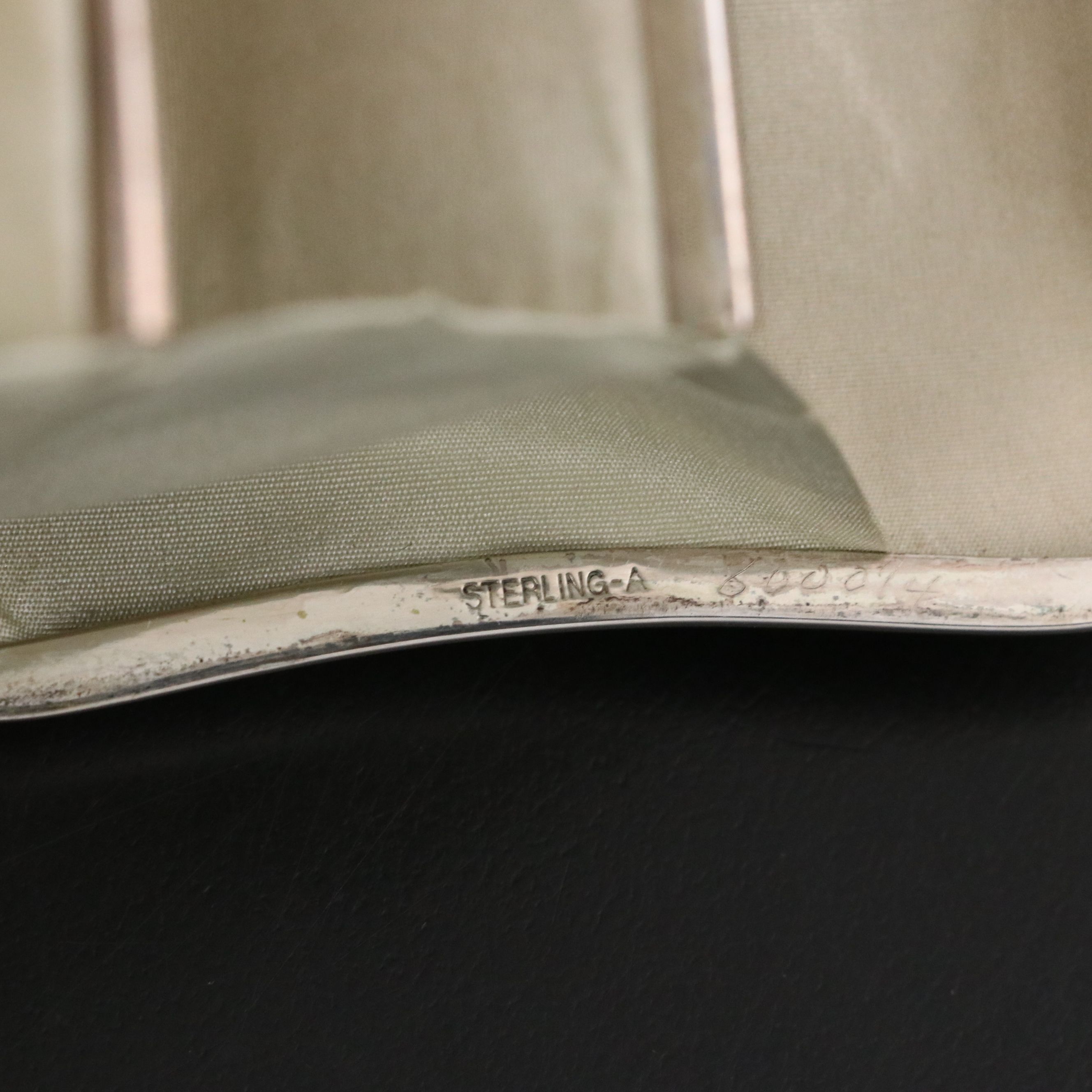 800 Sterling Silver Repoussé Chain Wallet, Early to Mid-20th Century