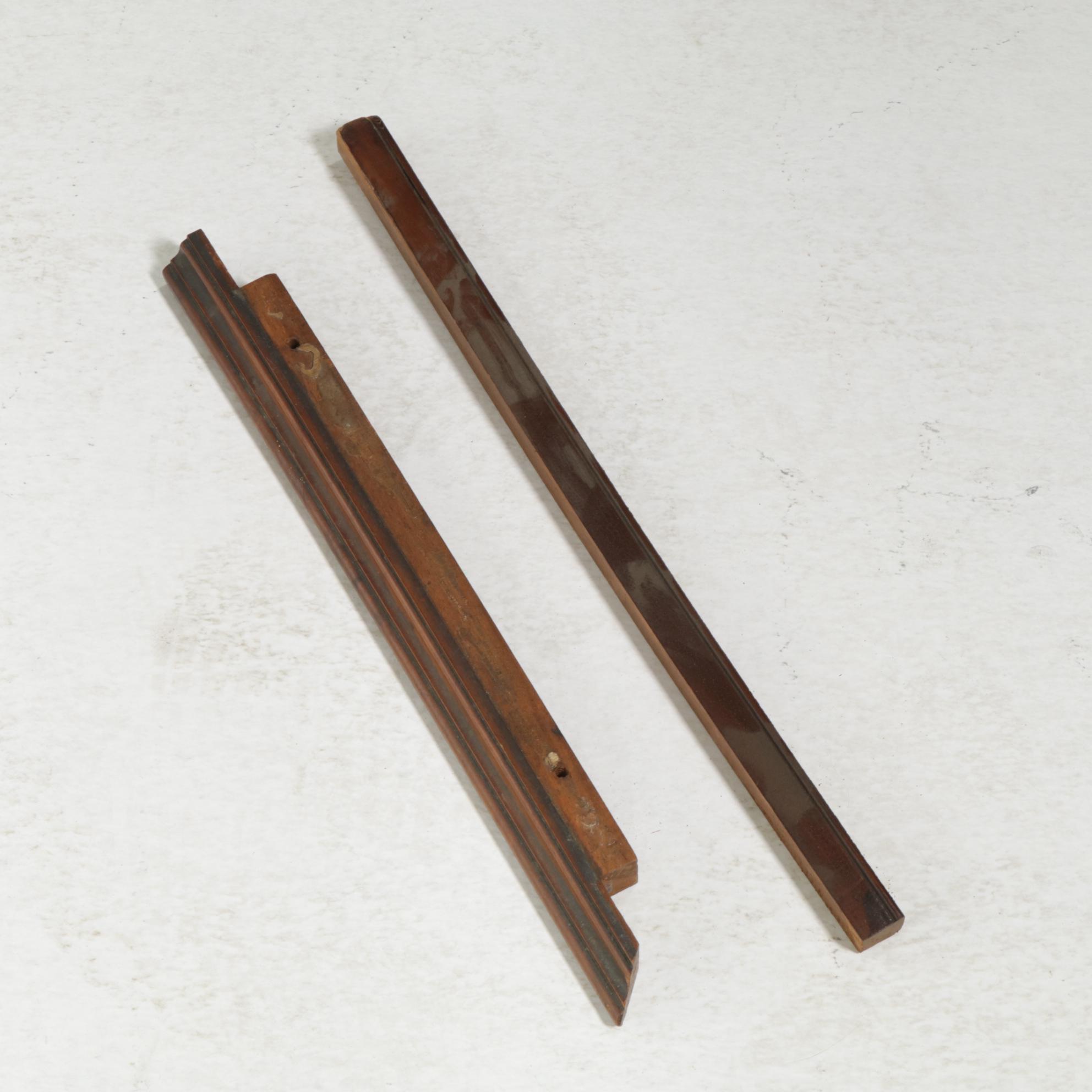 Edwardian Flame Mahogany Mirrored Display Case, Early 20th Century