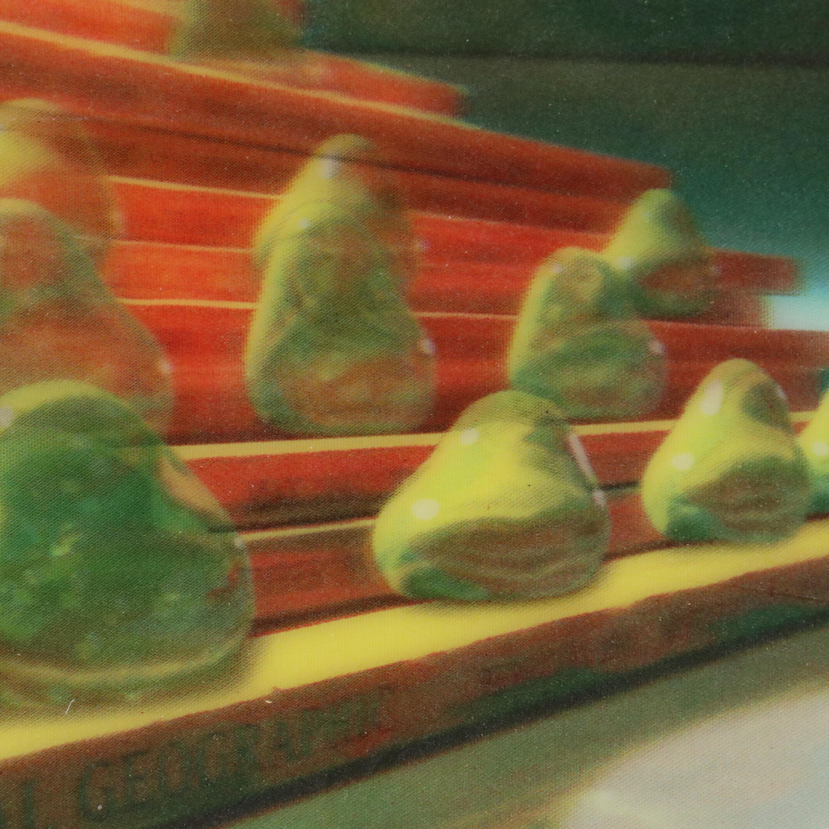 The Disney Store "Flubber" Commemorative Lenticular Print