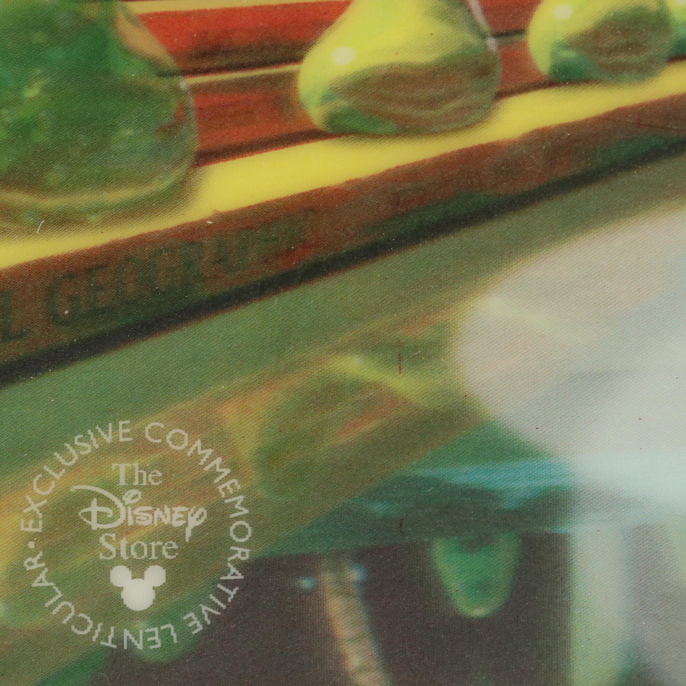 The Disney Store "Flubber" Commemorative Lenticular Print