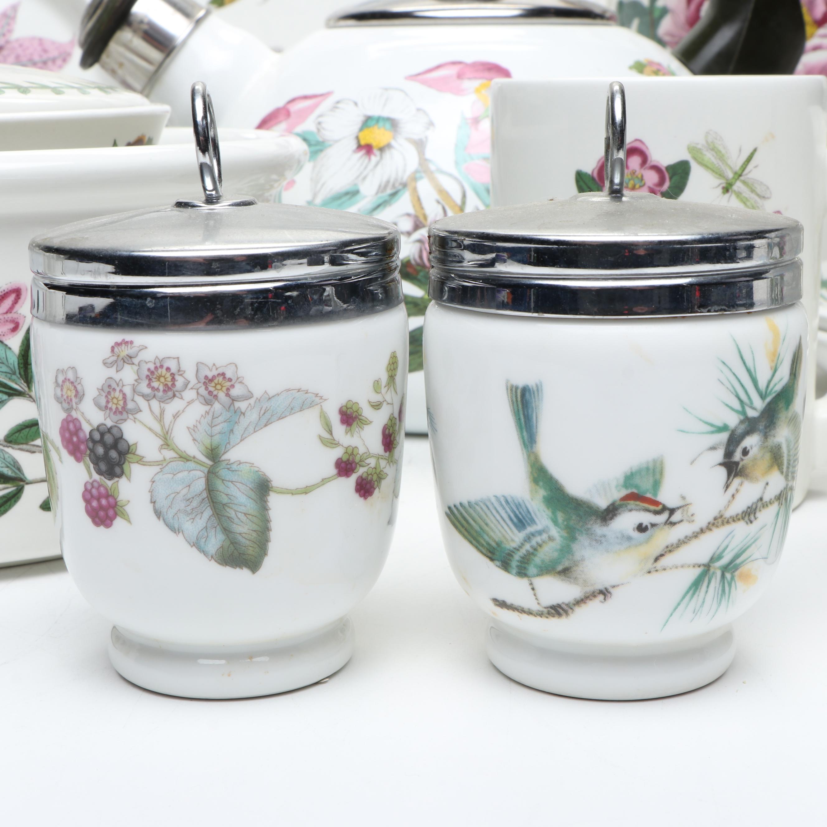 Portmeirion "Botanic Garden" Porcelain Tableware and Table Accessories