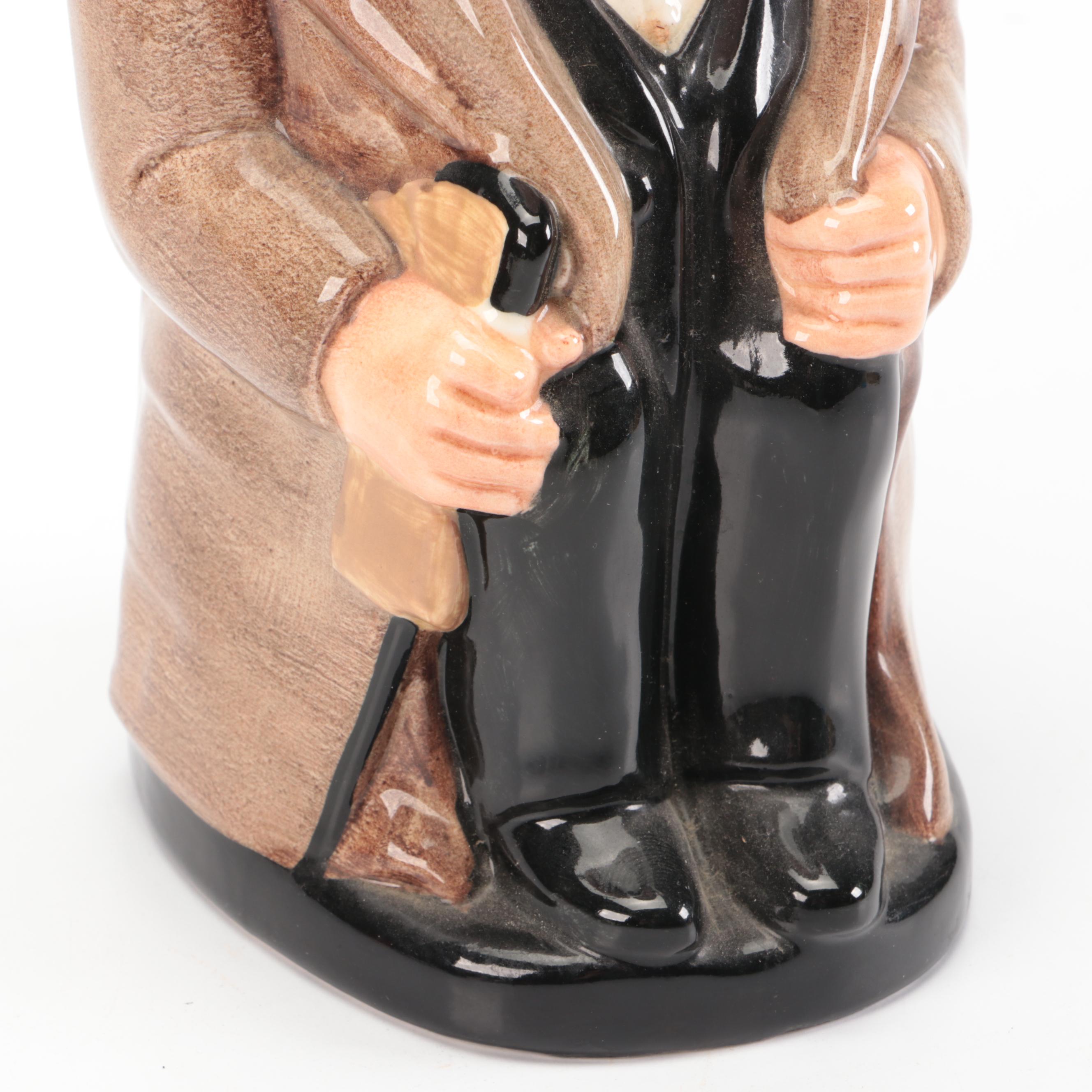 Royal Doulton "Winston Churchill" Ceramic Toby Jug