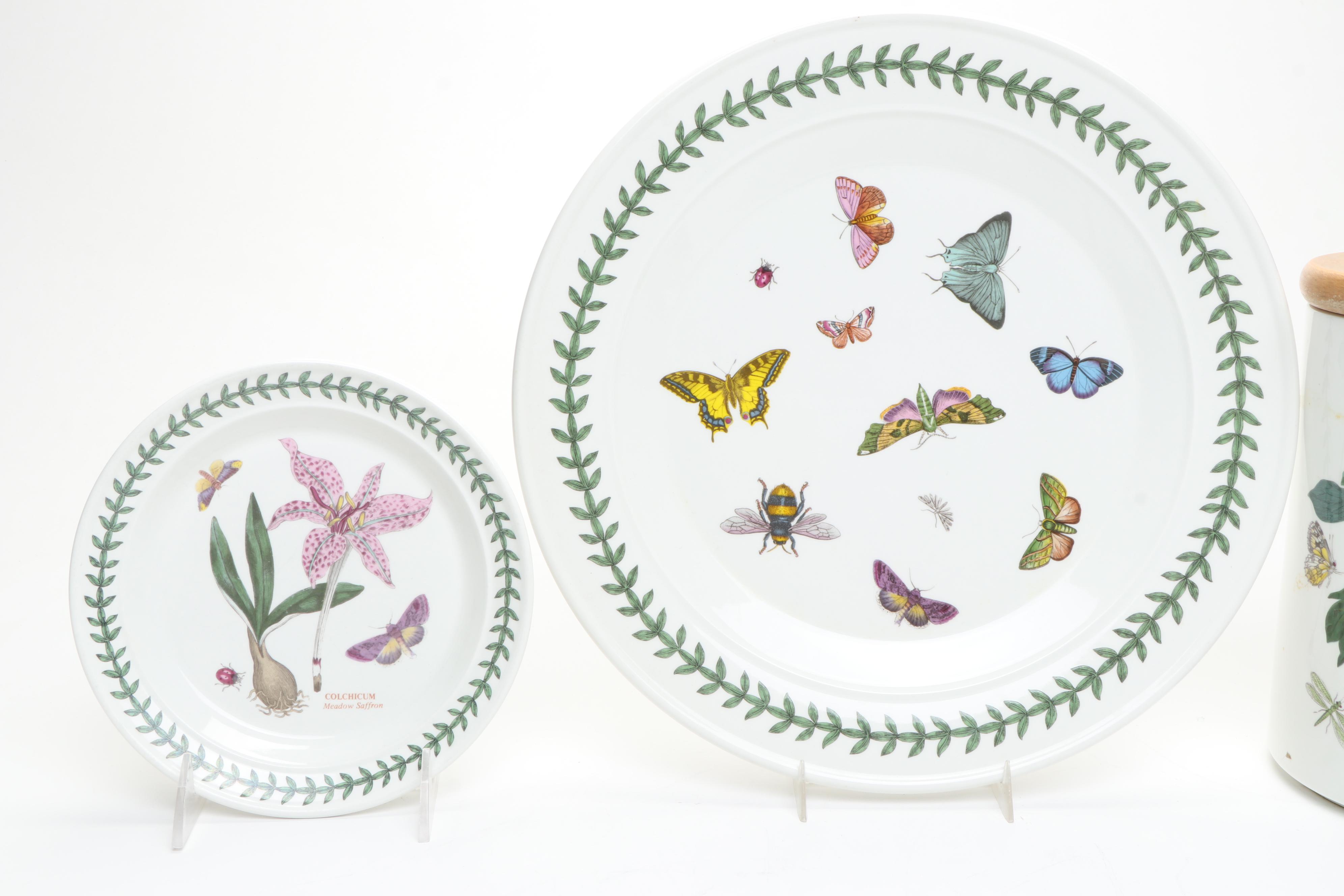 Portmeirion "Botanic Garden" Porcelain Tableware and Table Accessories