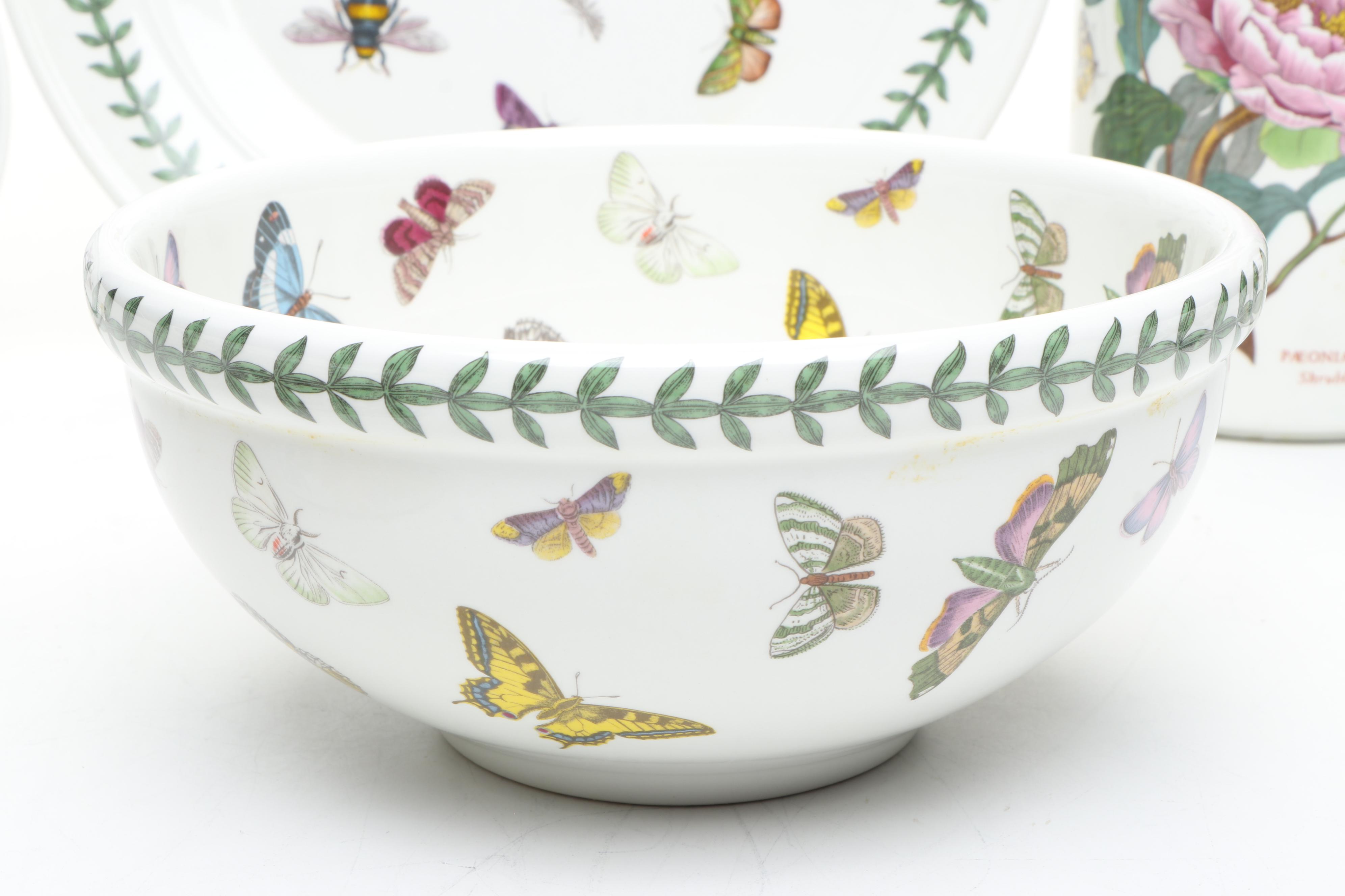 Portmeirion "Botanic Garden" Porcelain Tableware and Table Accessories