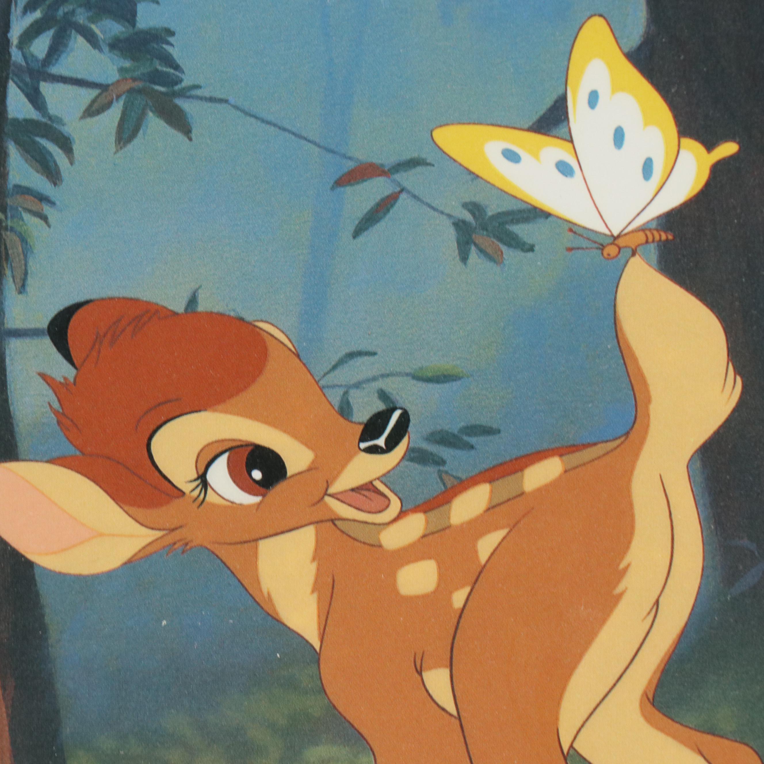 The Disney Store Commemorative Offset Lithograph of "Bambi," 1997