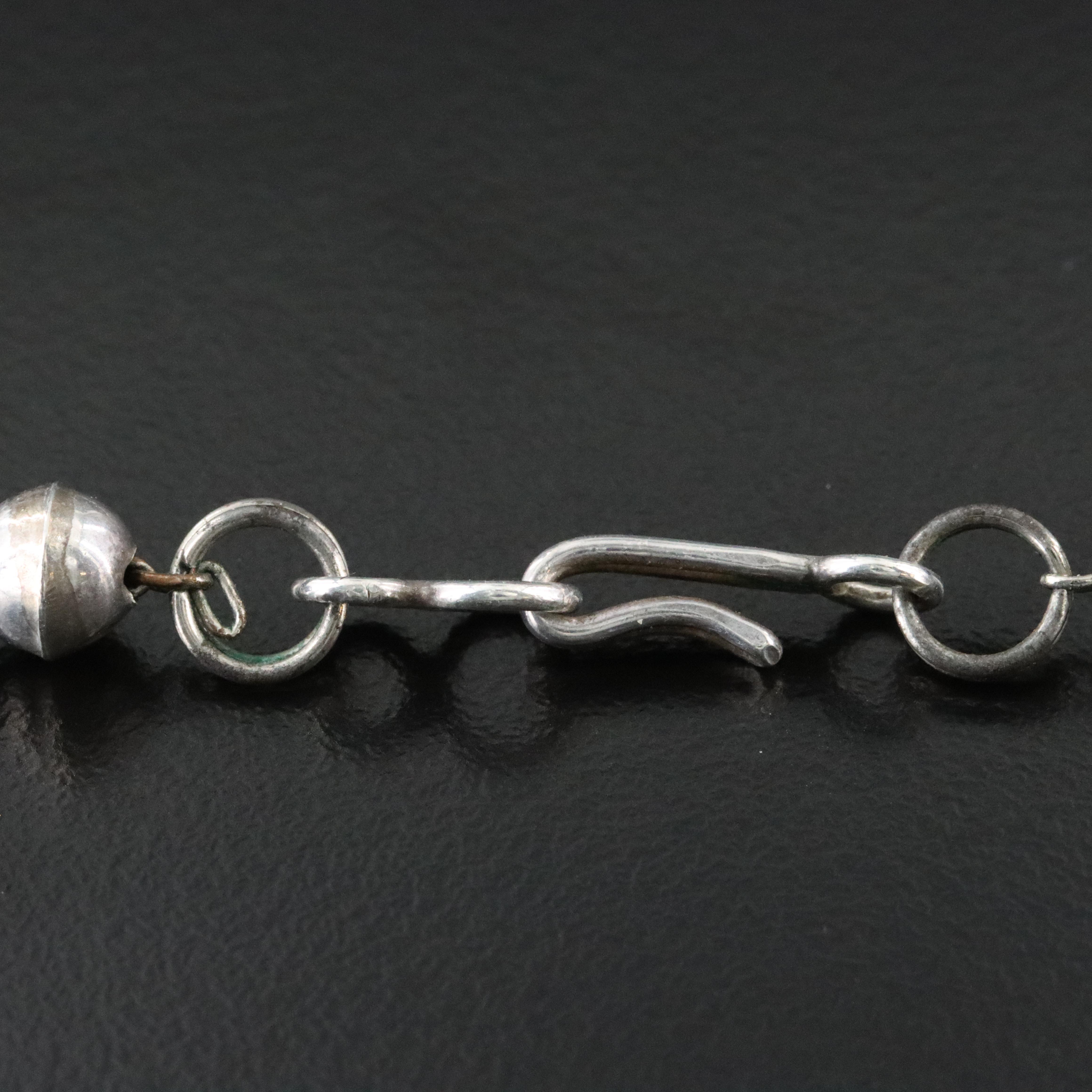 Southwestern Sterling Turquoise Necklace