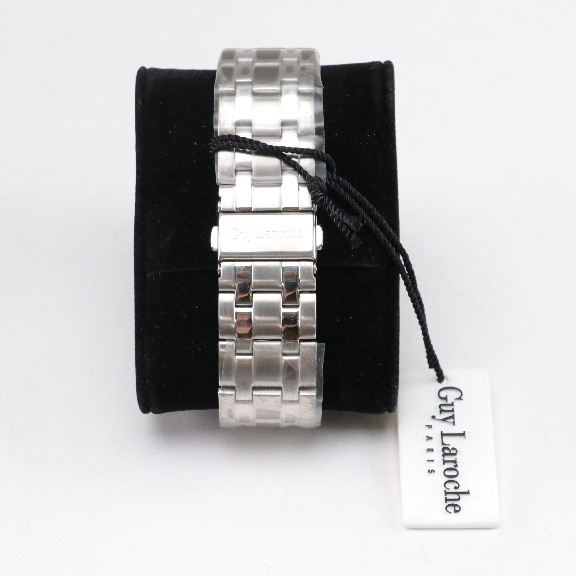 Guy Laroche Stainless Steel Chronograph Quartz Watch