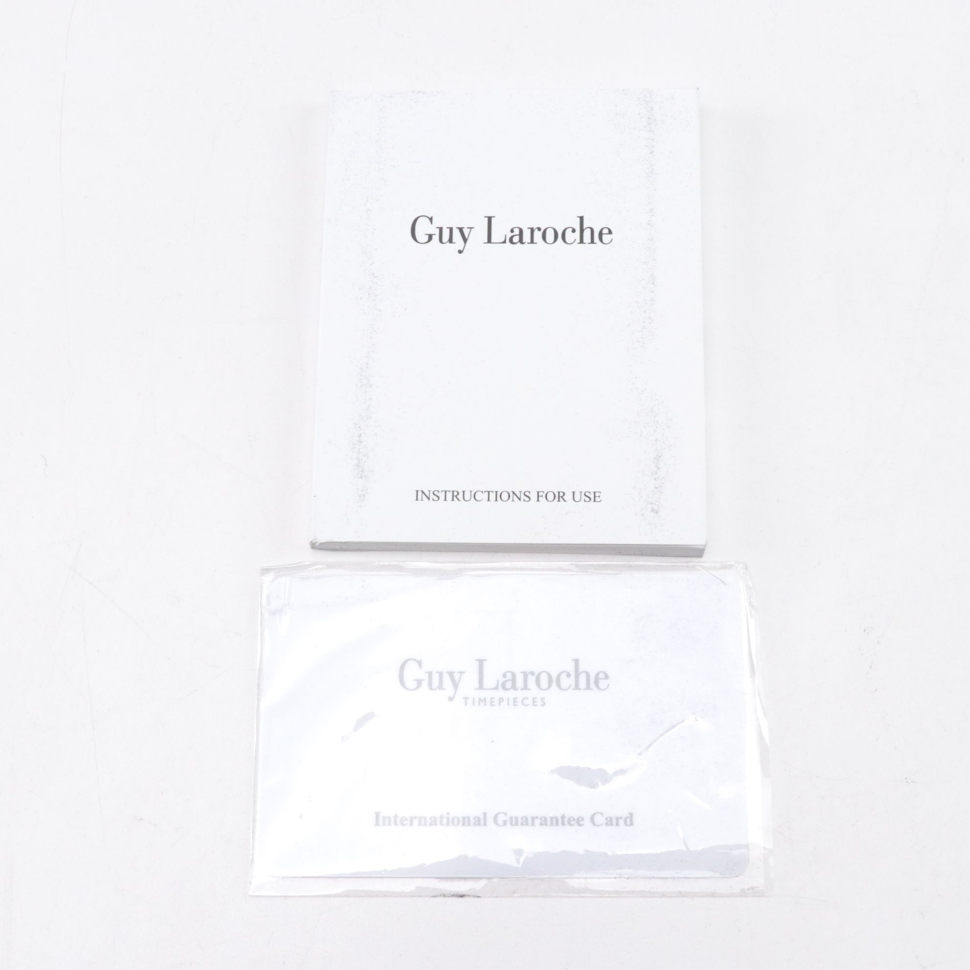 Guy Laroche Stainless Steel Chronograph Quartz Watch