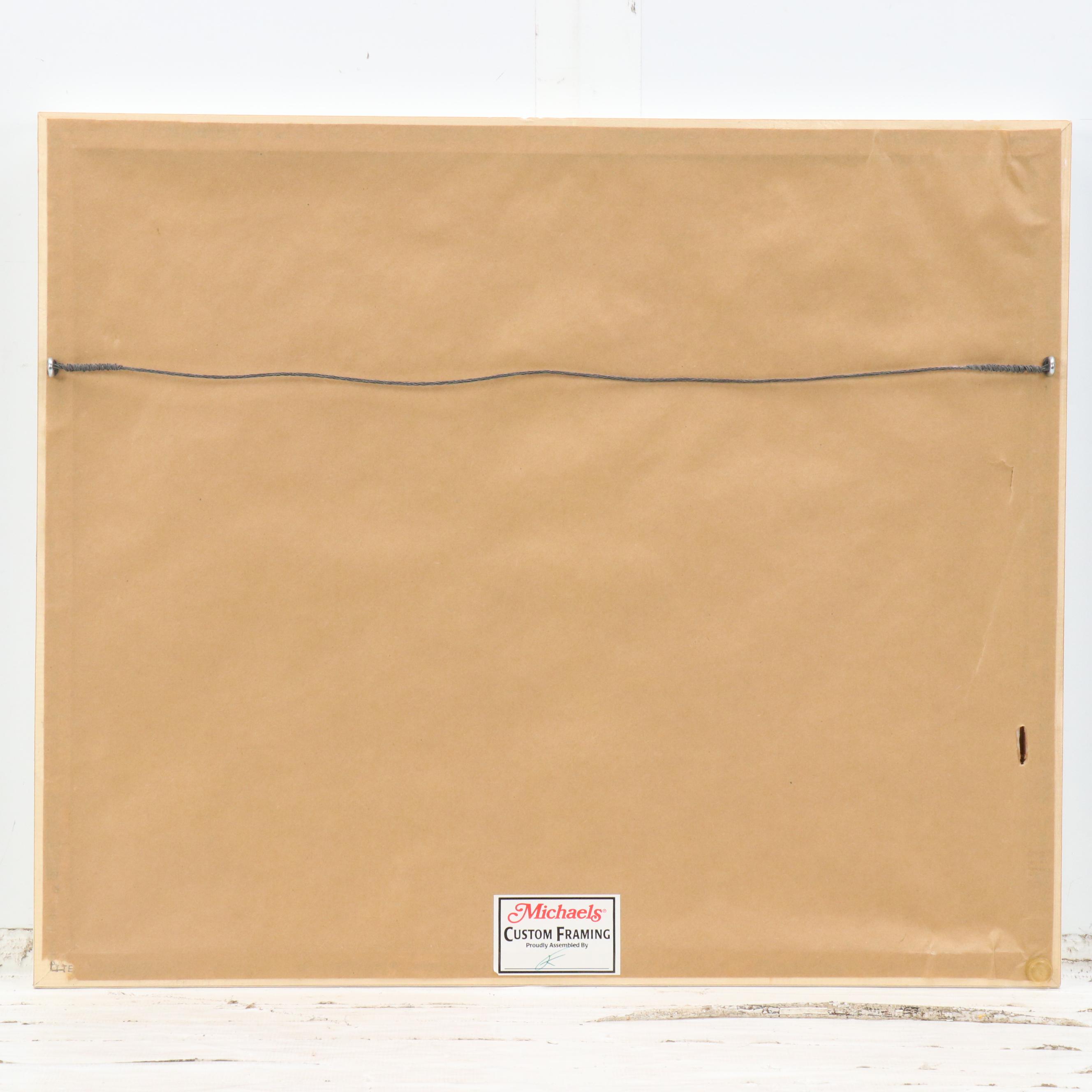 Disney Offset Lithograph of "The Little Mermaid," Late 20th Century