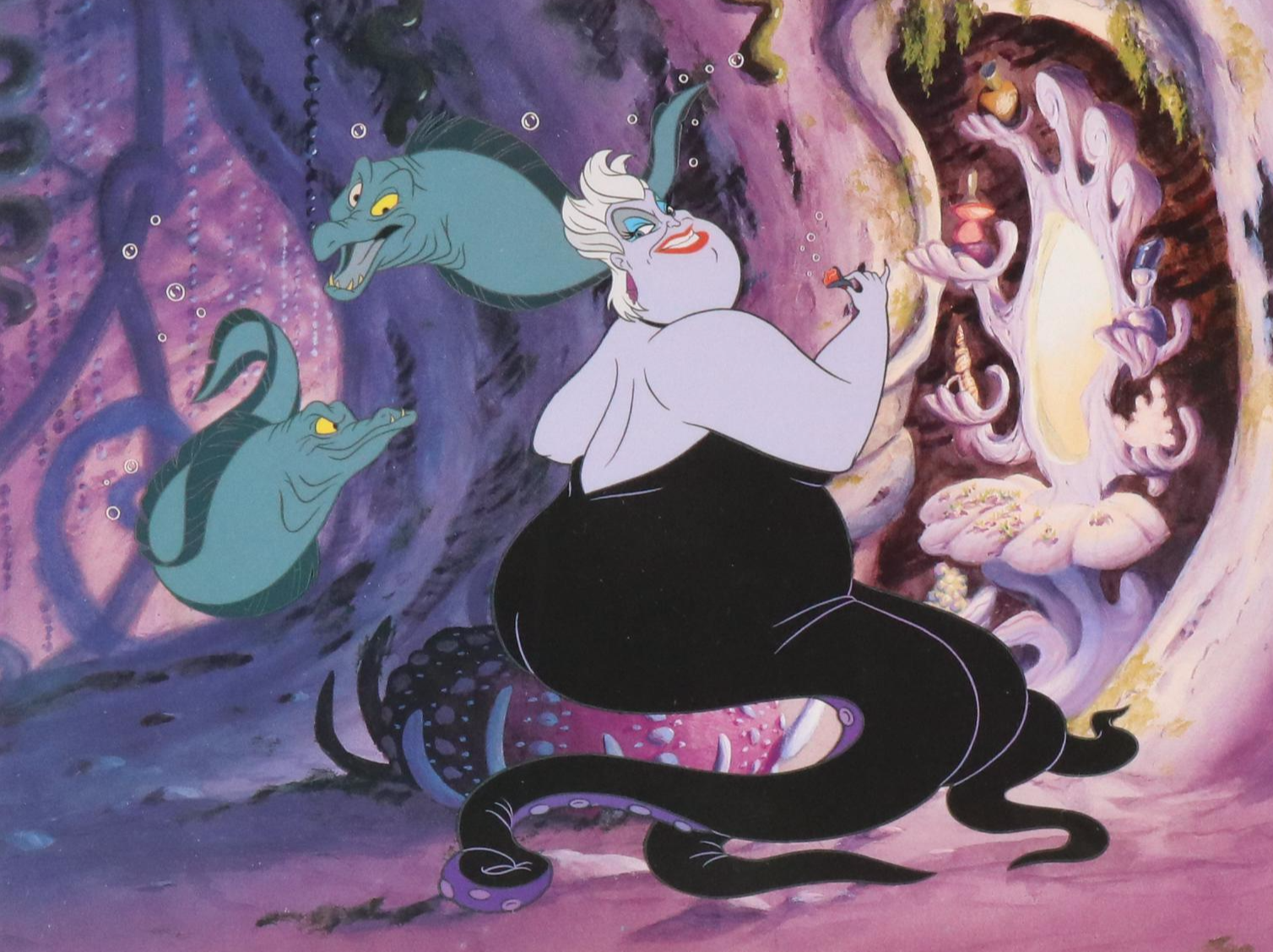 Disney Offset Lithograph of "The Little Mermaid," Late 20th Century