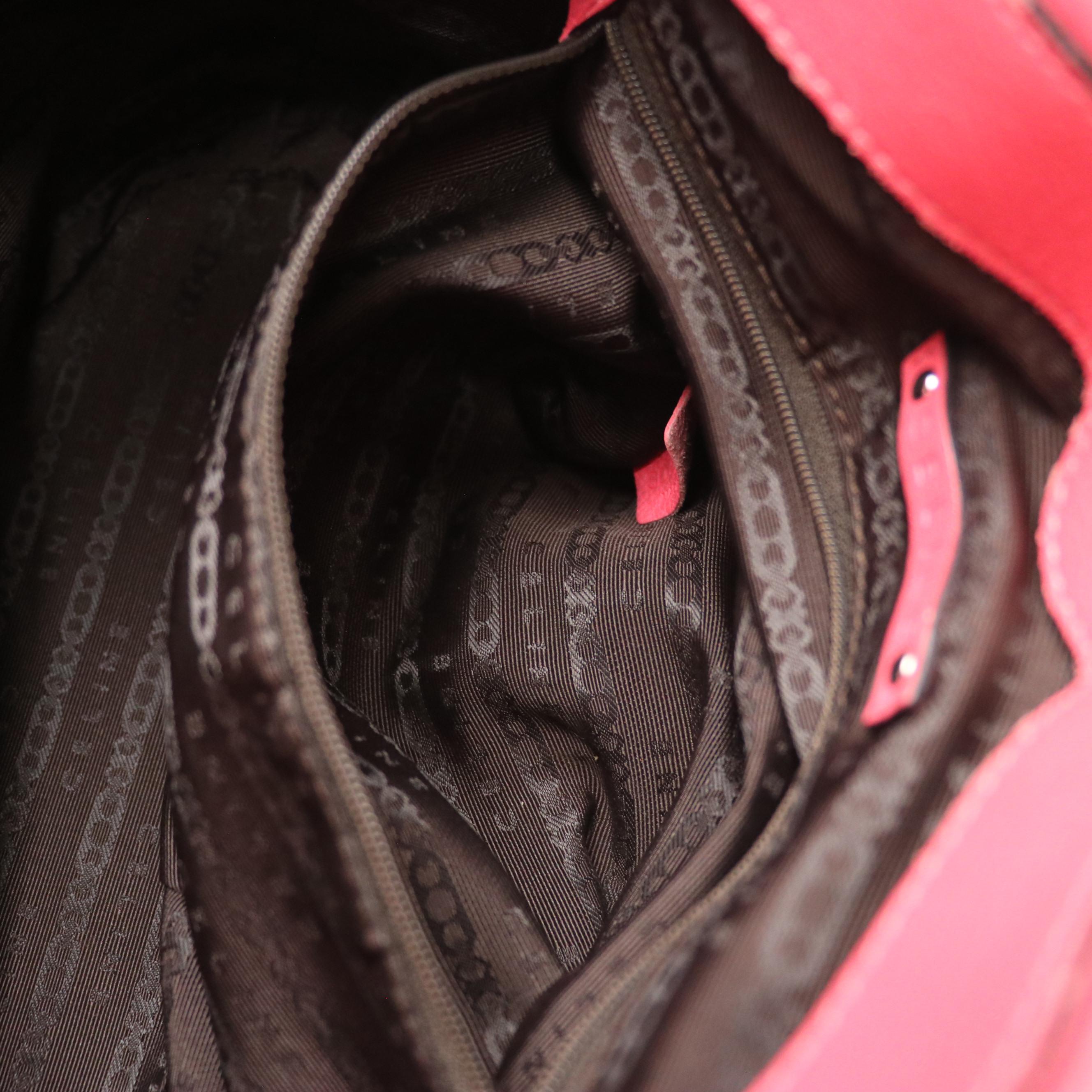 Celine Pink Grain Leather Pillow Two-Way Bag