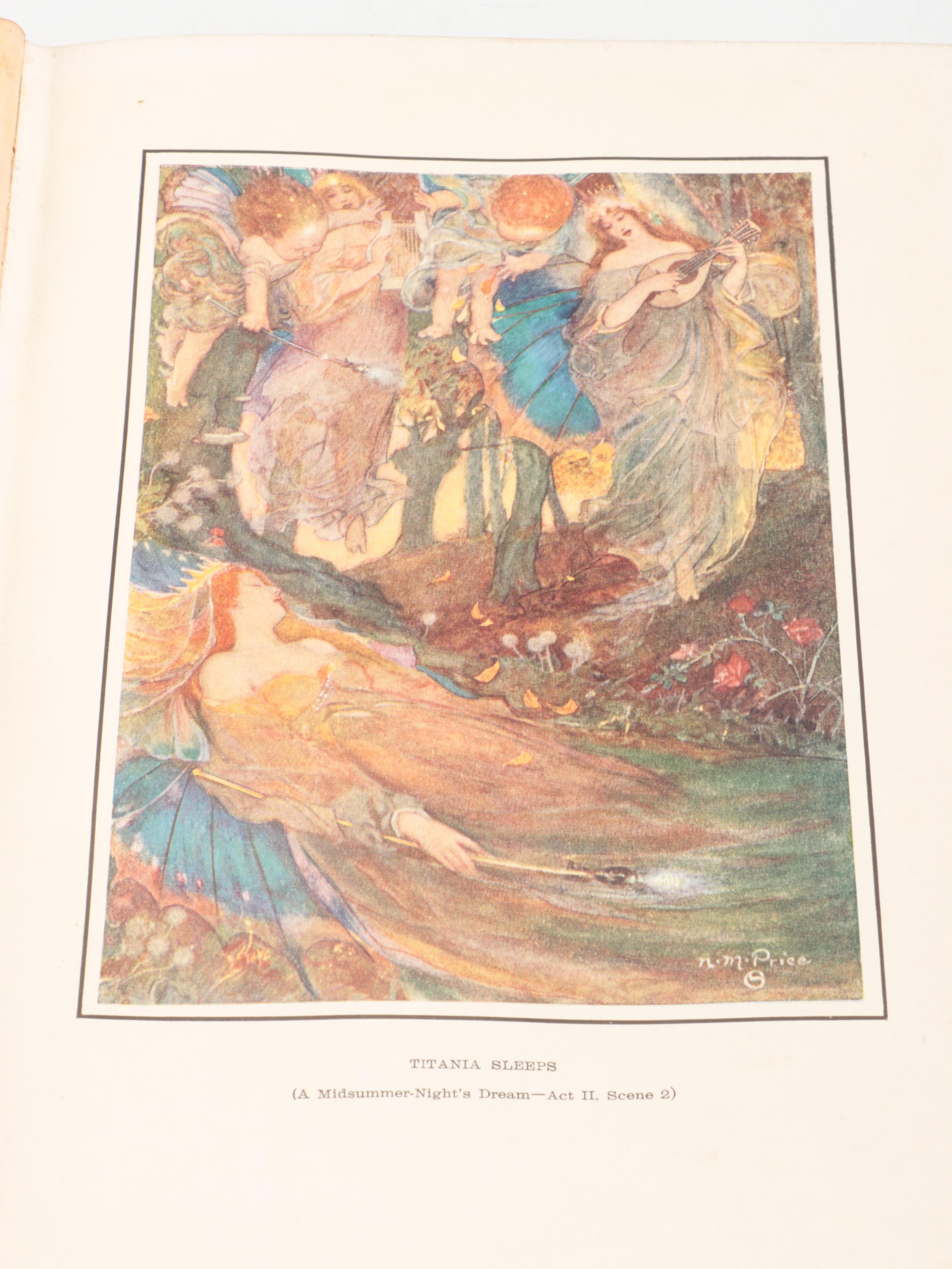 Norman M. Price Illustrated "Tales from Shakespeare" by Charles and Mary Lamb