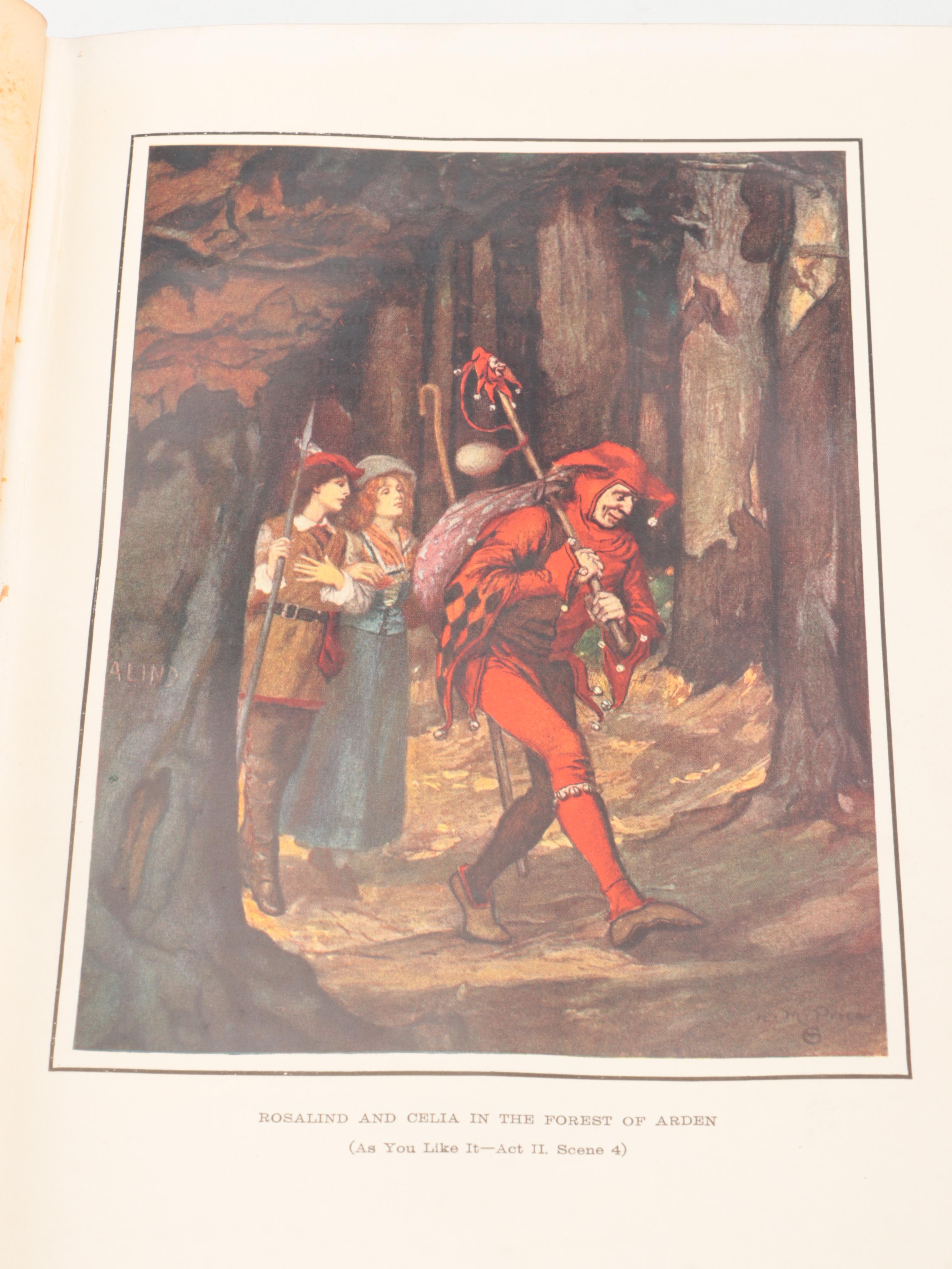 Norman M. Price Illustrated "Tales from Shakespeare" by Charles and Mary Lamb