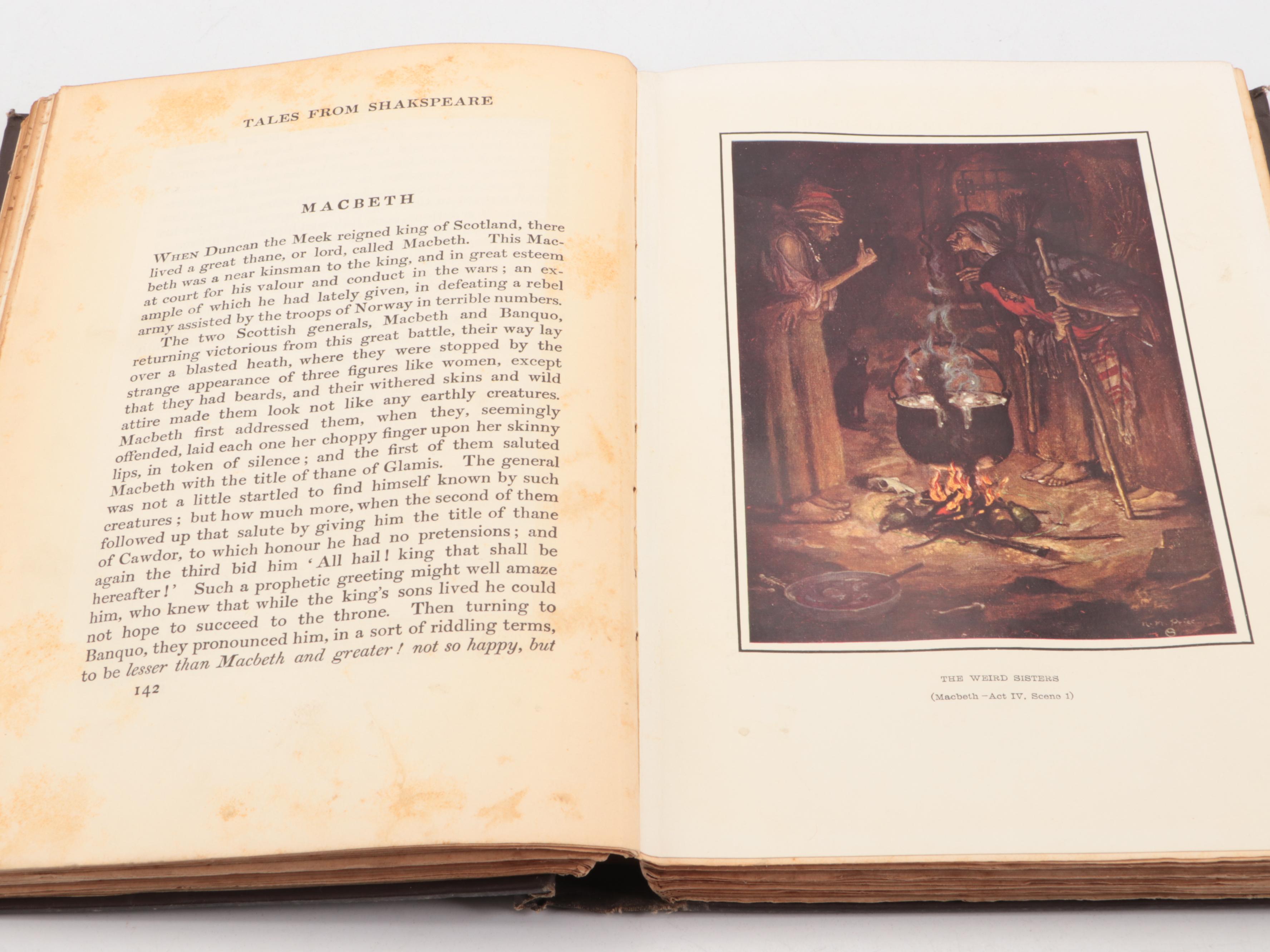 Norman M. Price Illustrated "Tales from Shakespeare" by Charles and Mary Lamb