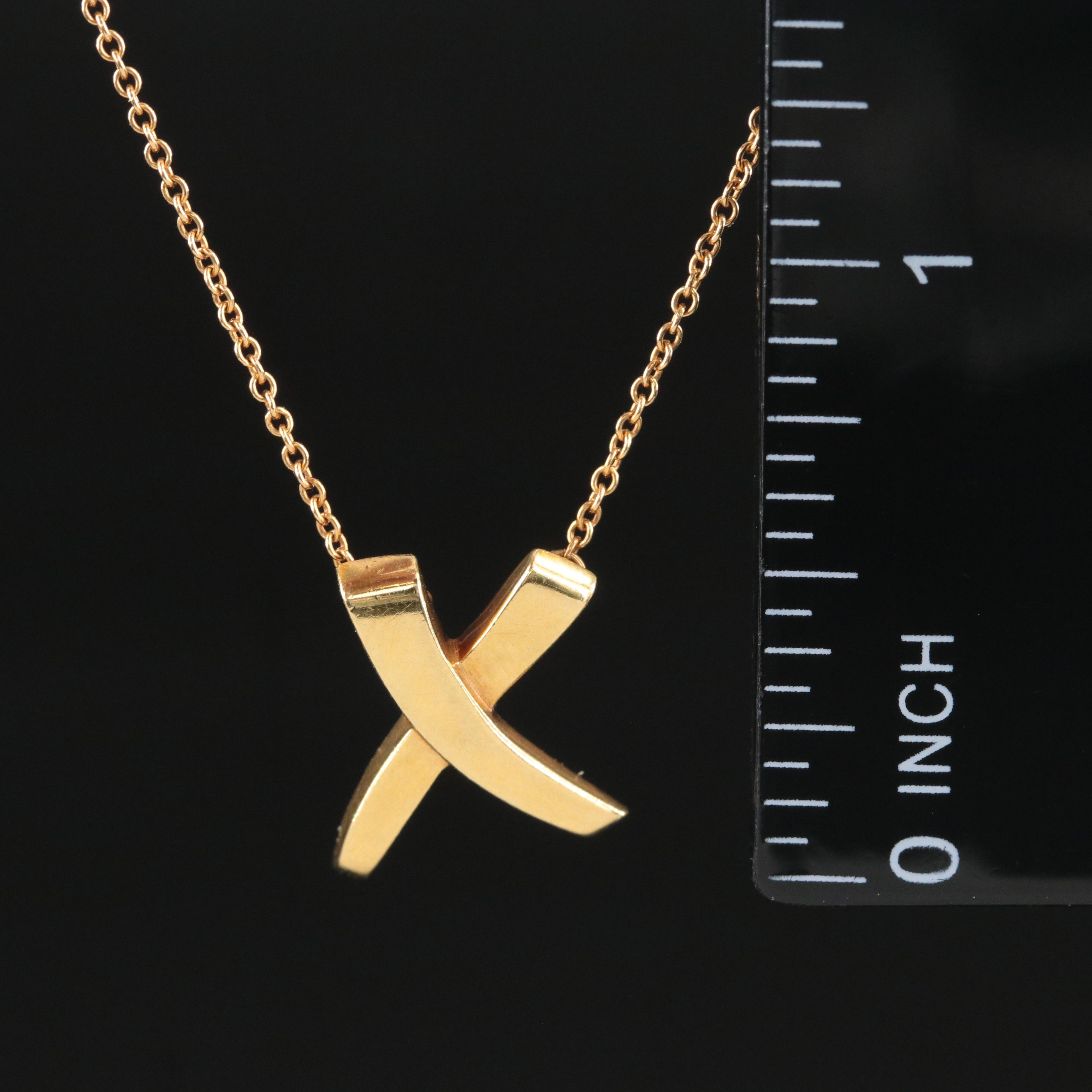 Paloma Picasso for Tiffany & Co. Graffiti X 18K Necklace