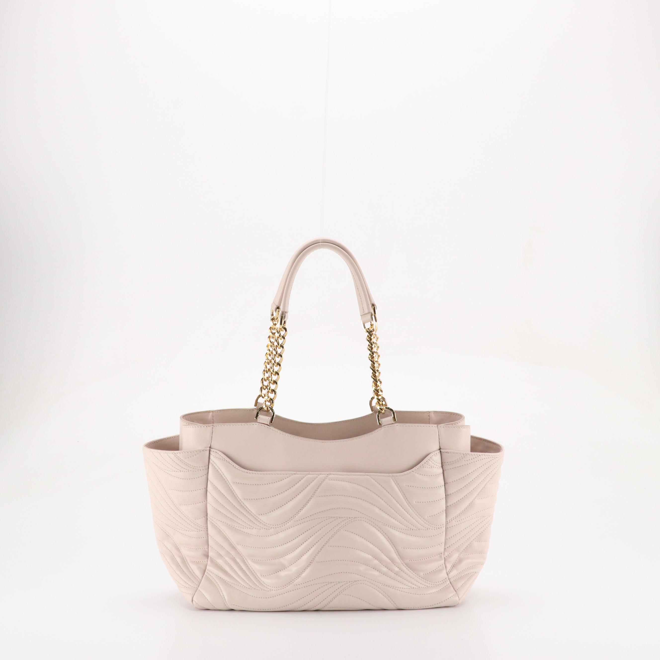 Salvatore Ferragamo Medium Lianne Tote in Matelassé Leather