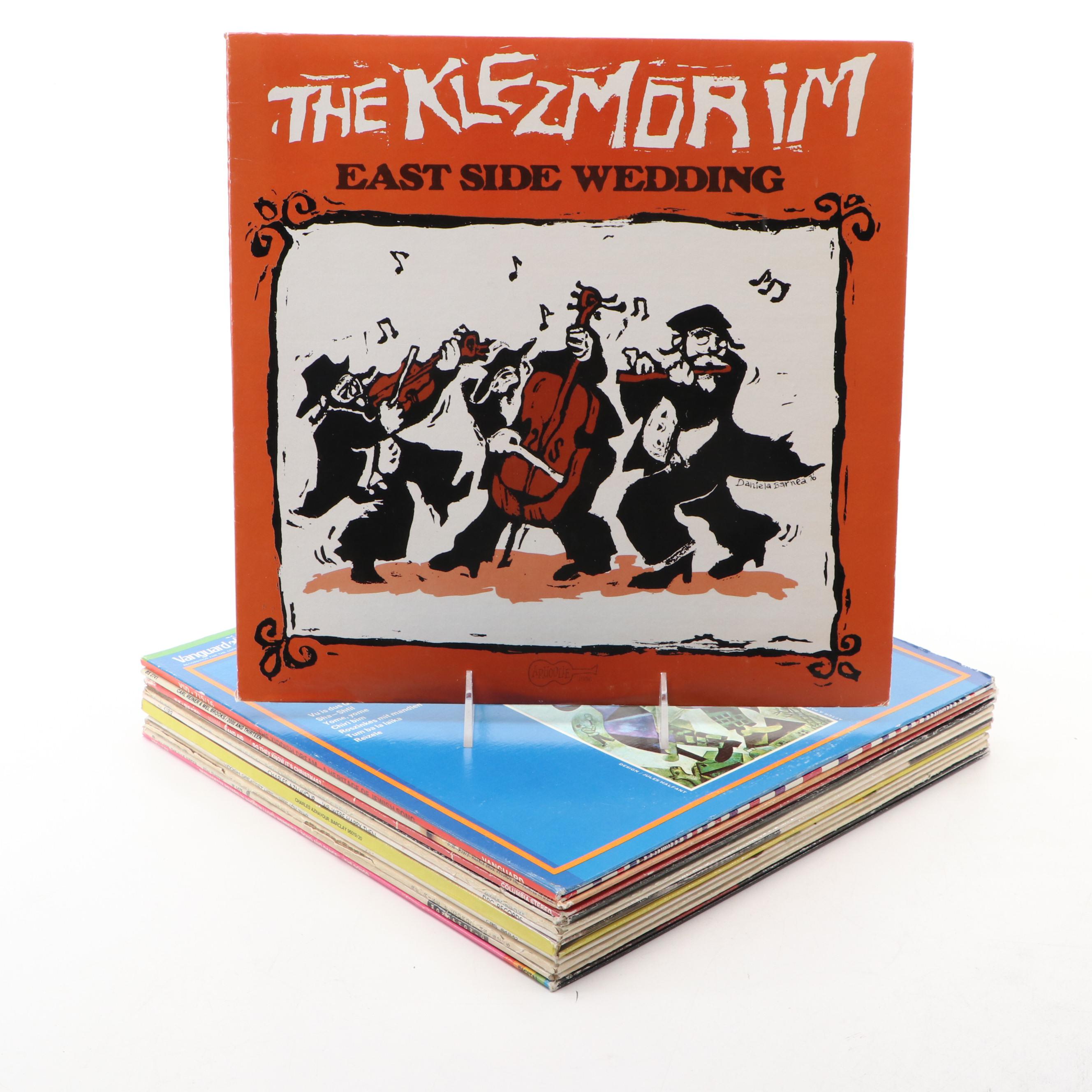 Bernadette Peters, Charles Aznavour, Allan Sherman and Other 12" Vinyl Records