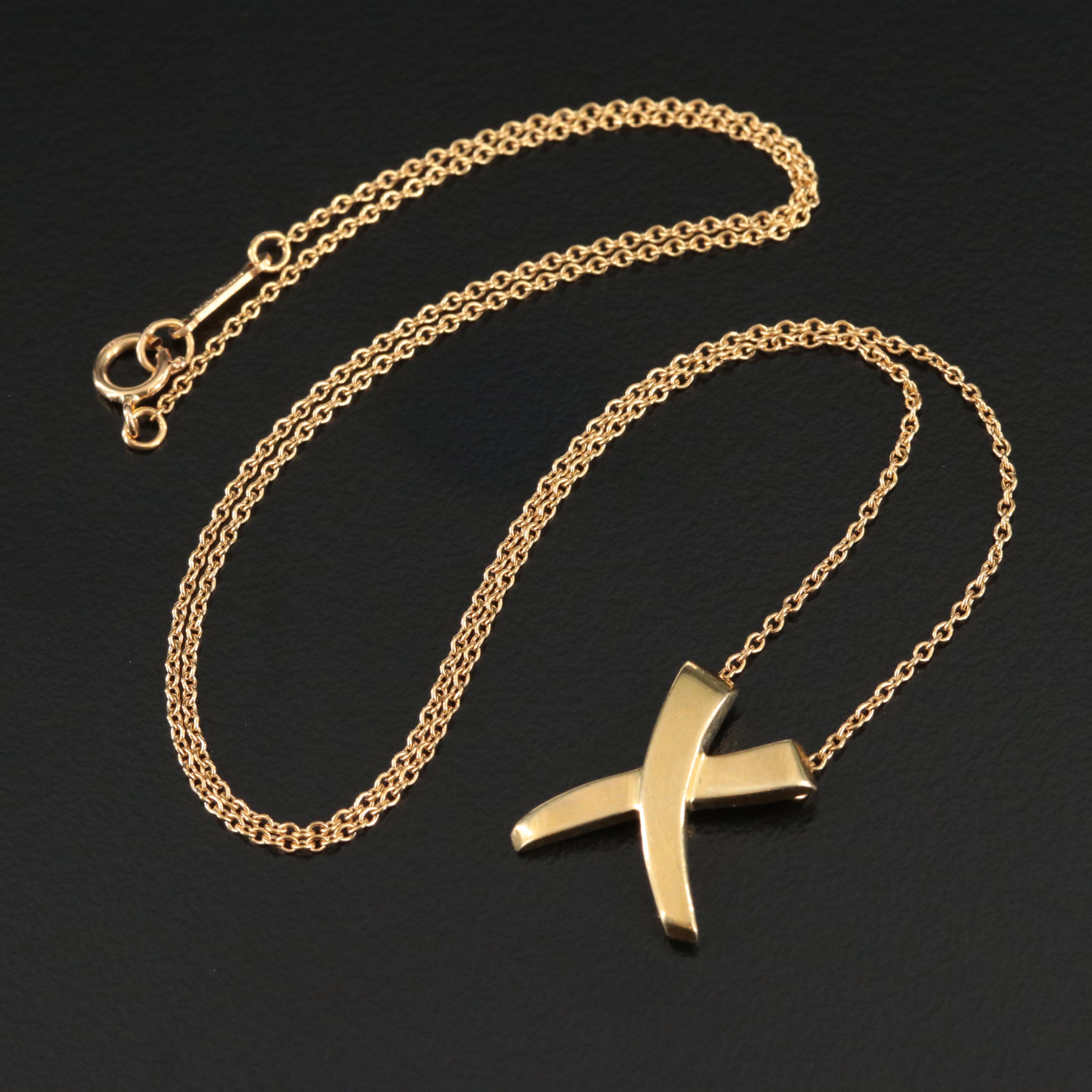 Paloma Picasso for Tiffany & Co. Graffiti X 18K Necklace