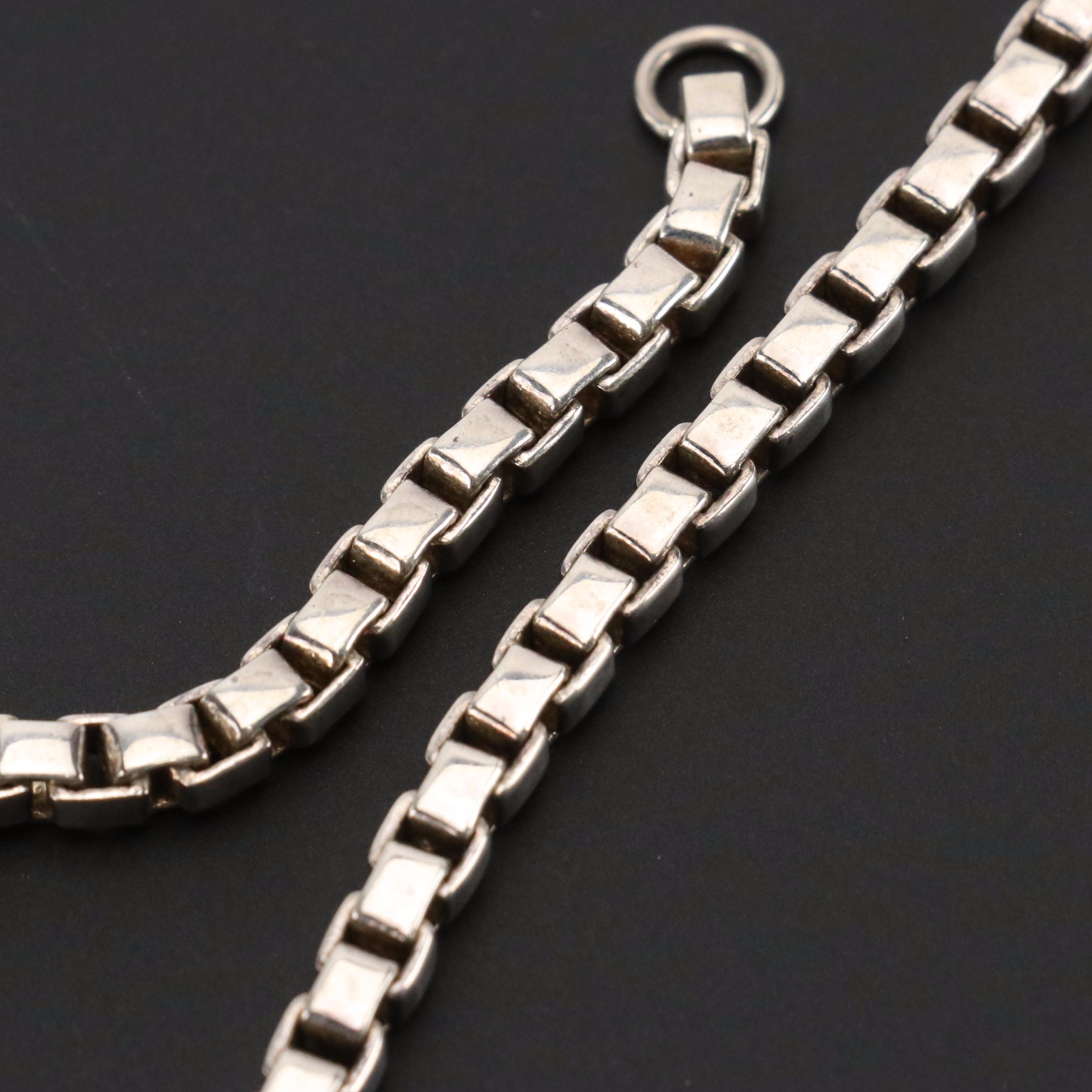 Tiffany & Co. Sterling Venetian Link Bracelet in Box