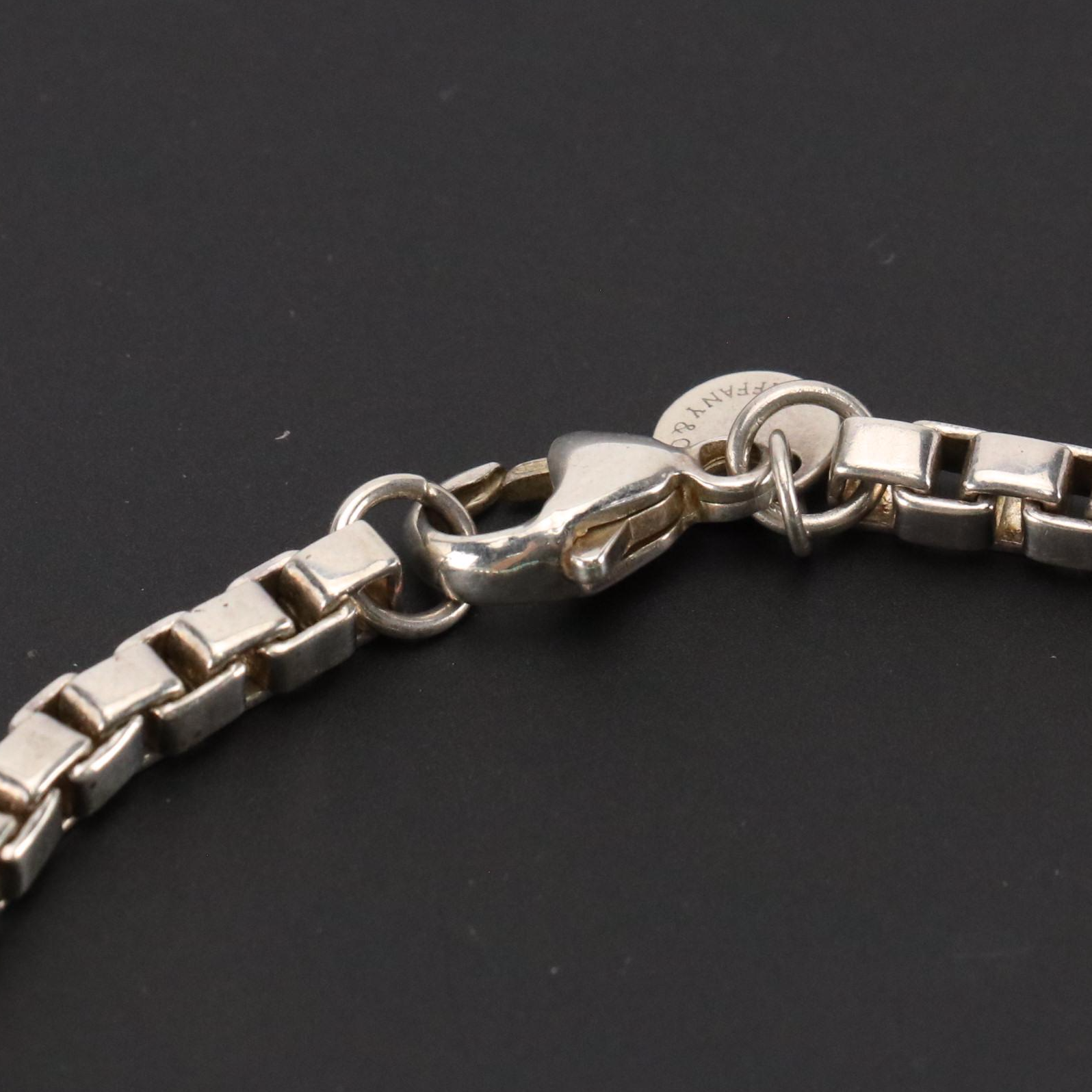 Tiffany & Co. Sterling Venetian Link Bracelet in Box