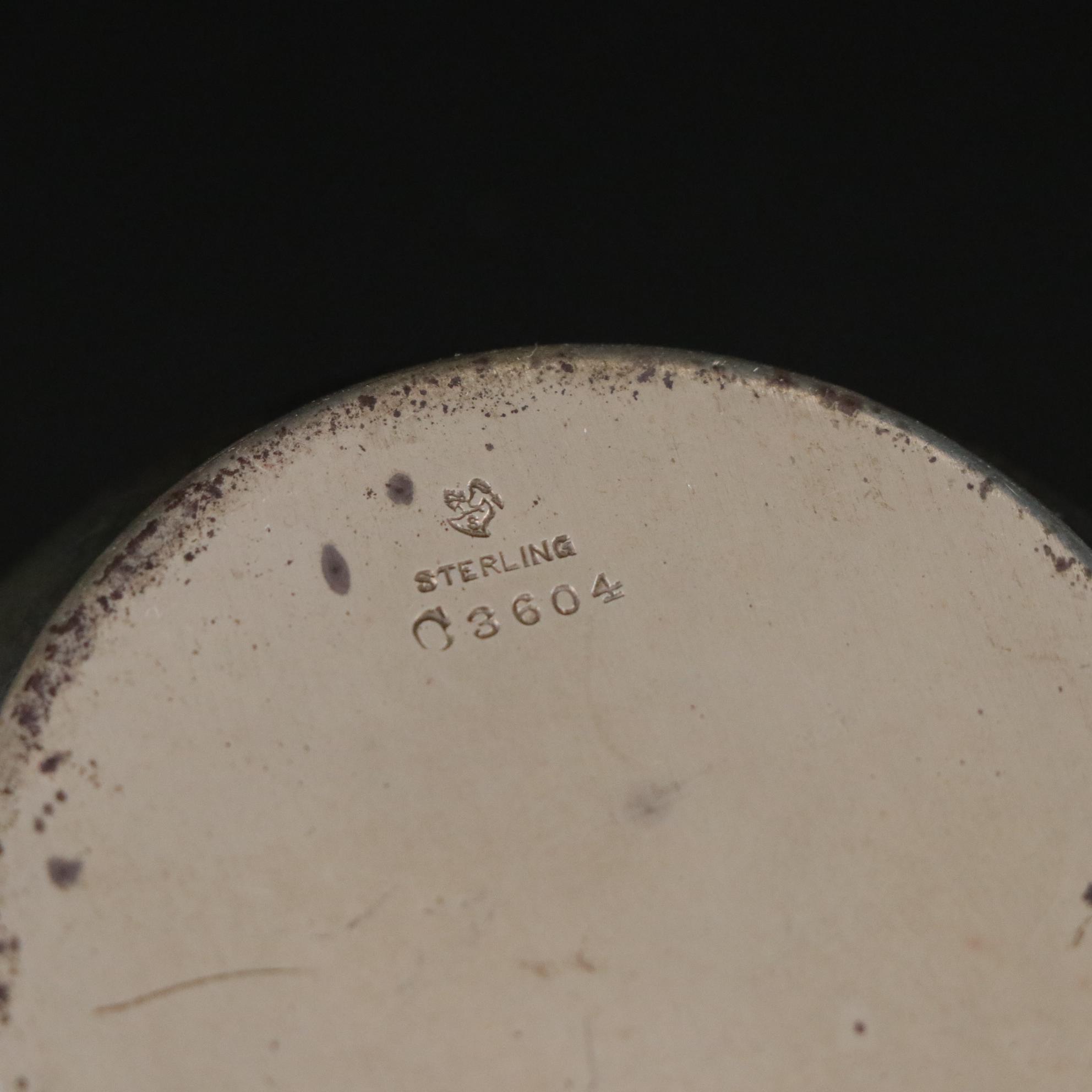 Sterling Silver Art Nouveau Table Spoons, Sugar Bowl & More