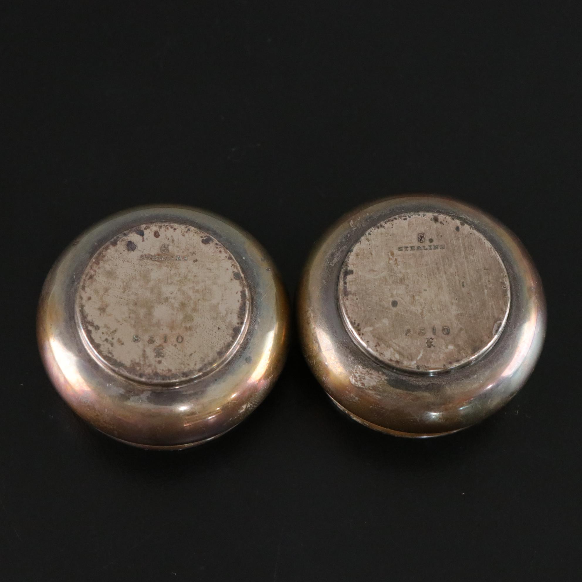 Sterling Silver Art Nouveau Table Spoons, Sugar Bowl & More