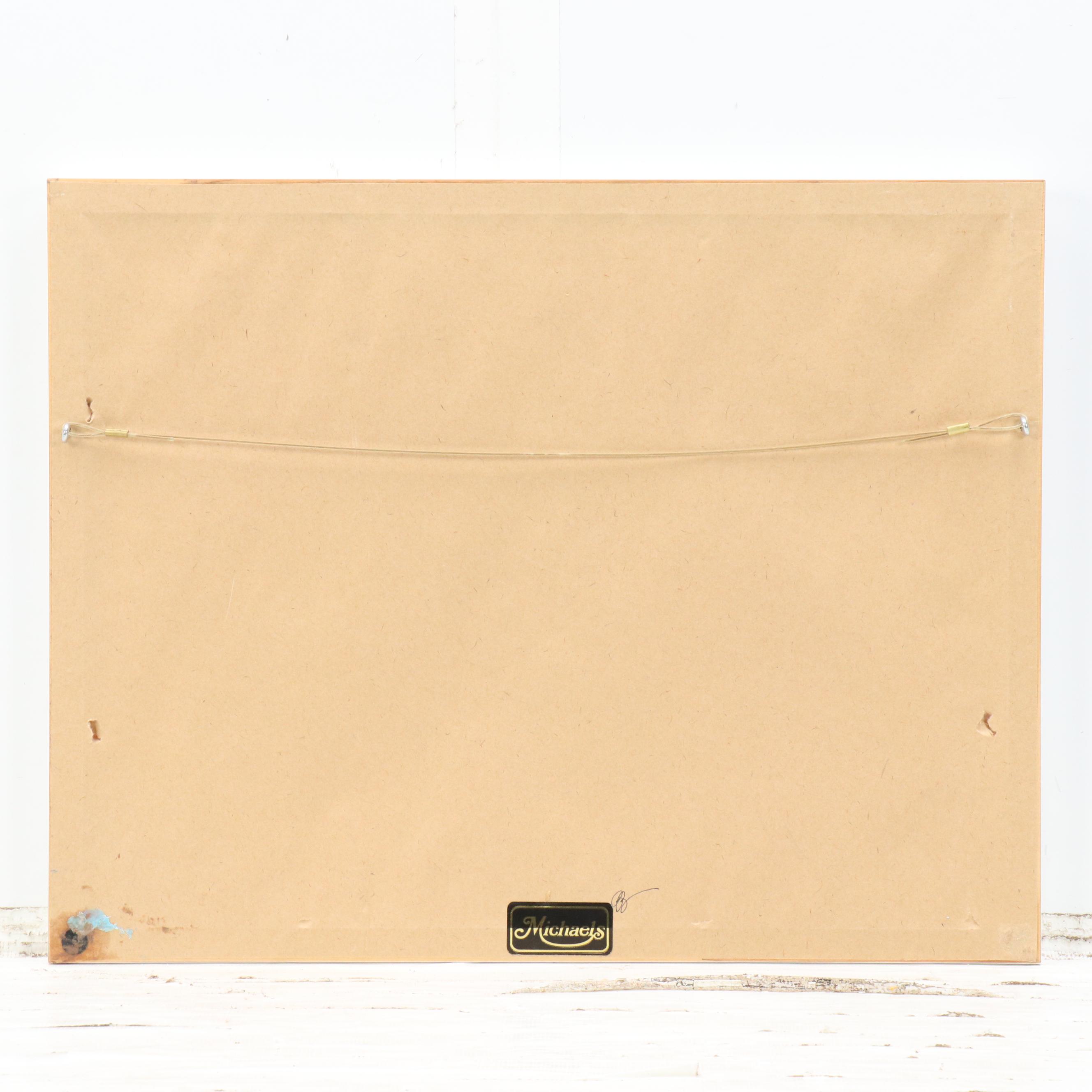 Disney Store Commemorative Offset Lithograph of "The Fox and the Hound," 1994