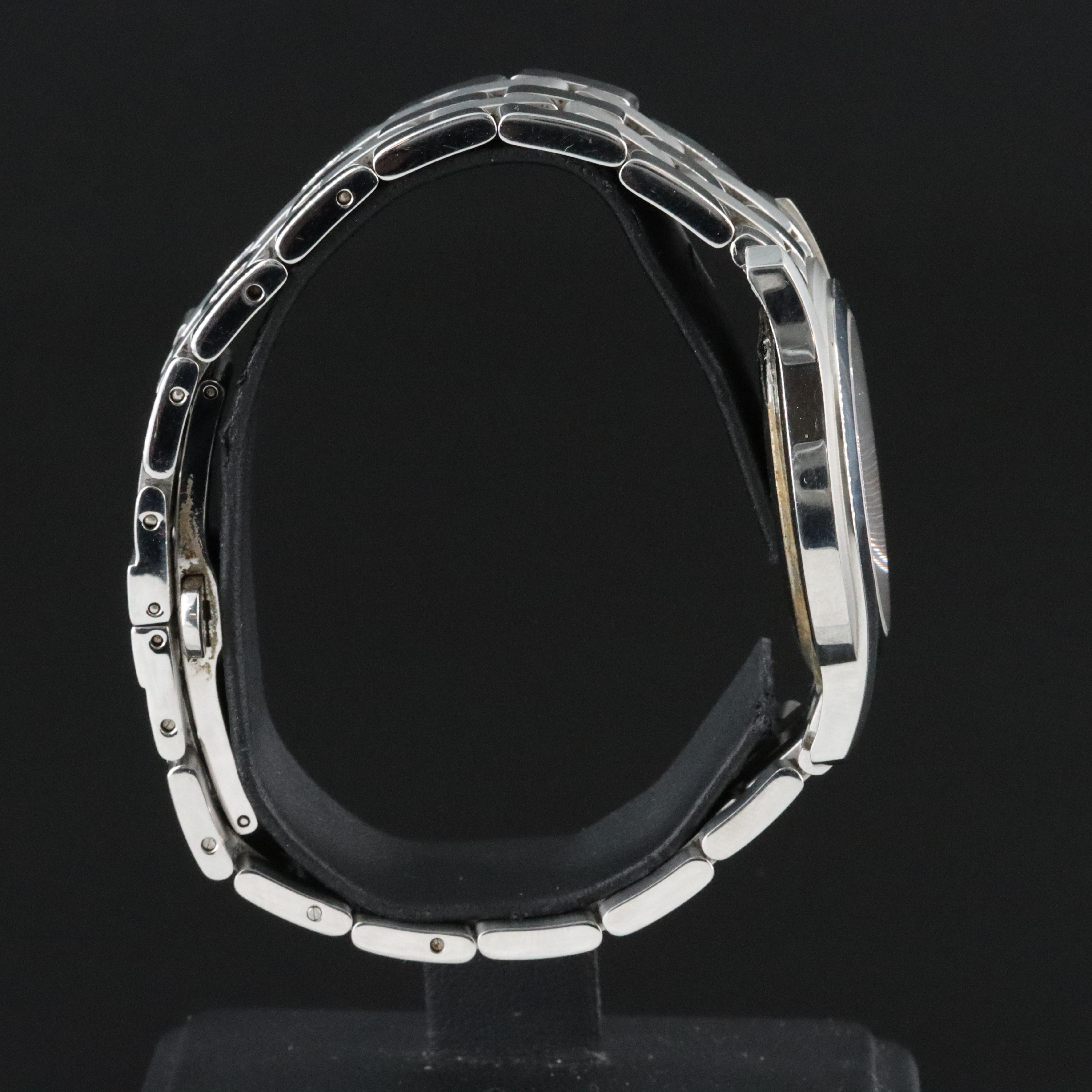 Gucci 5500M Roman Numeral Steel Watch