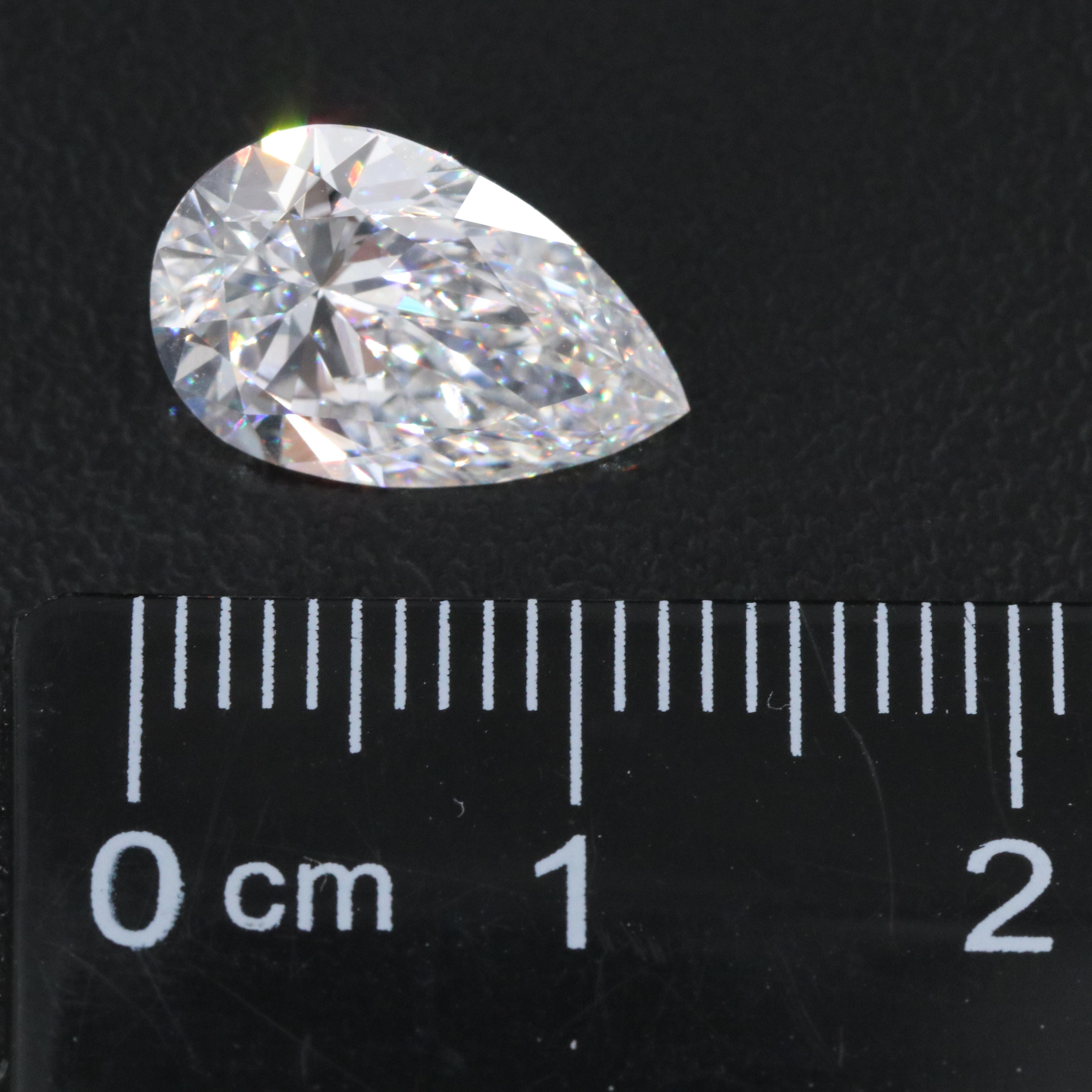 Loose 3.09 CT Lab Grown Diamond with IGI Report