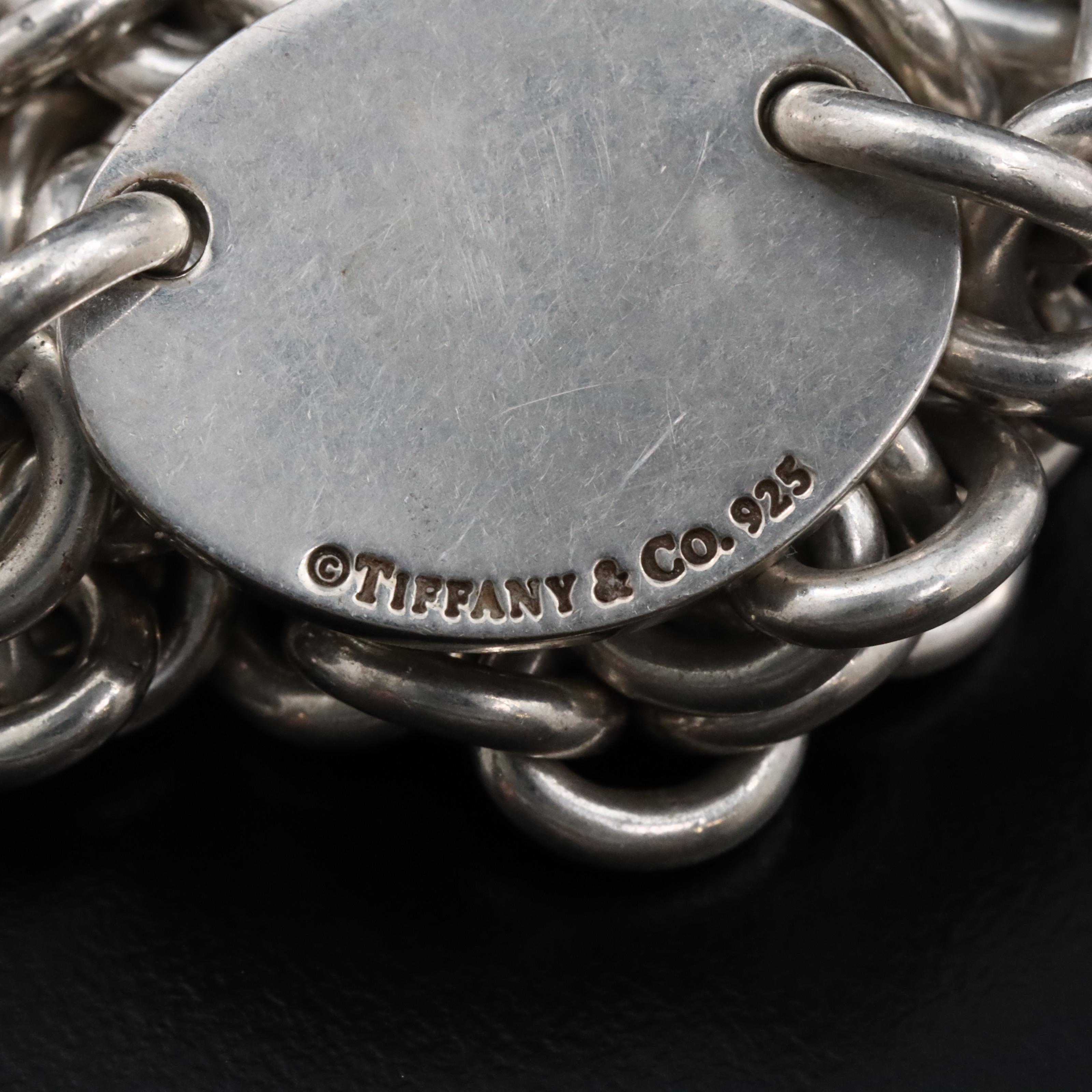 Tiffany & Co. Return to Tiffany Sterling Oval Link Necklace