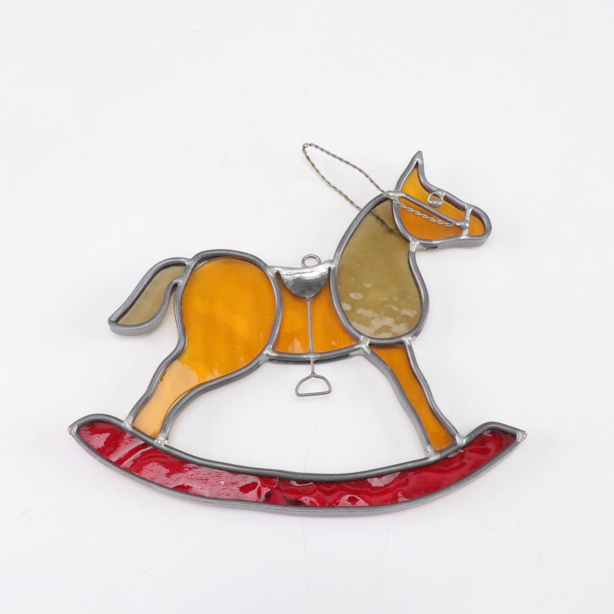 Carousel Horse Stained Glass Window Hangers & Figurines