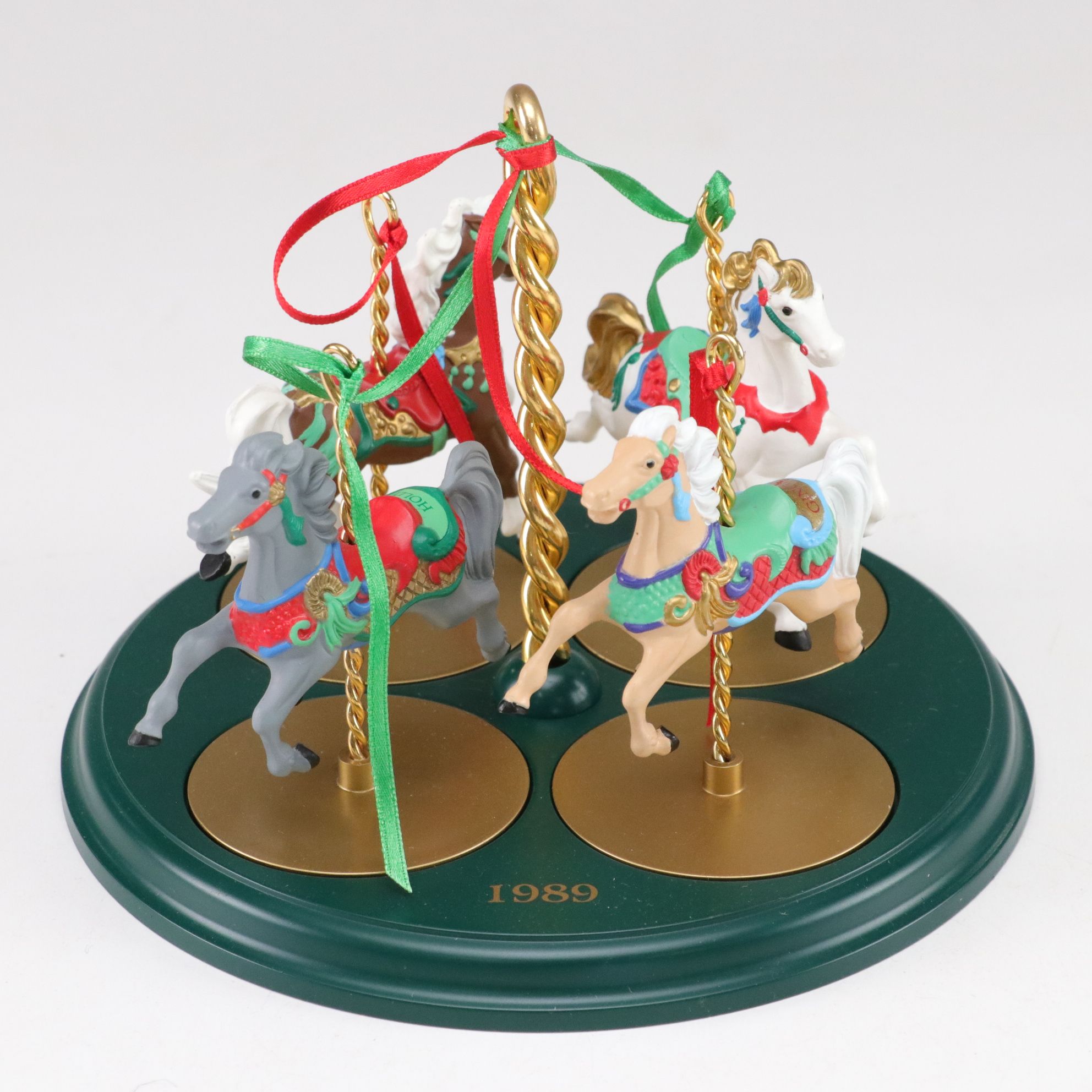 Carousel Horse Stained Glass Window Hangers & Figurines