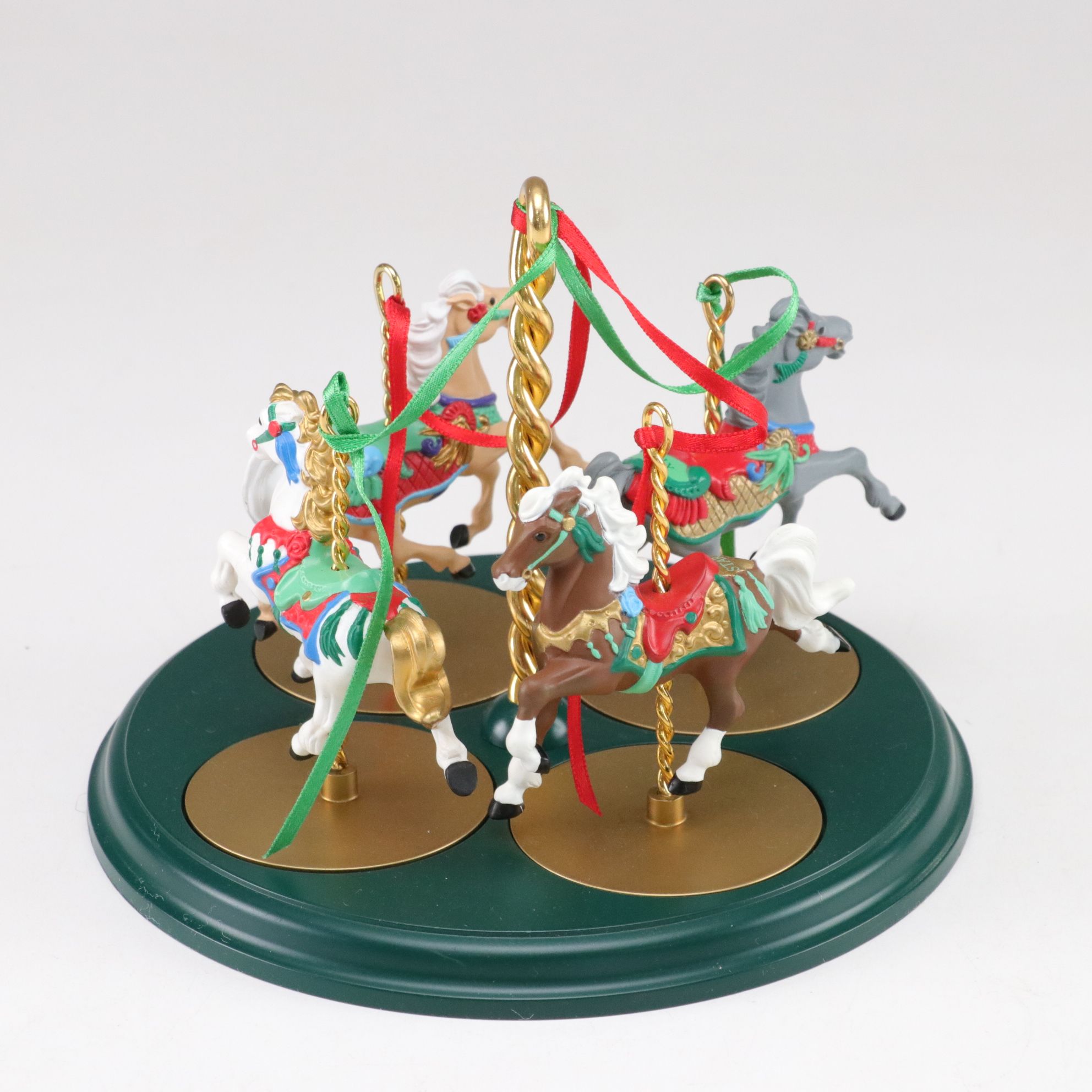 Carousel Horse Stained Glass Window Hangers & Figurines