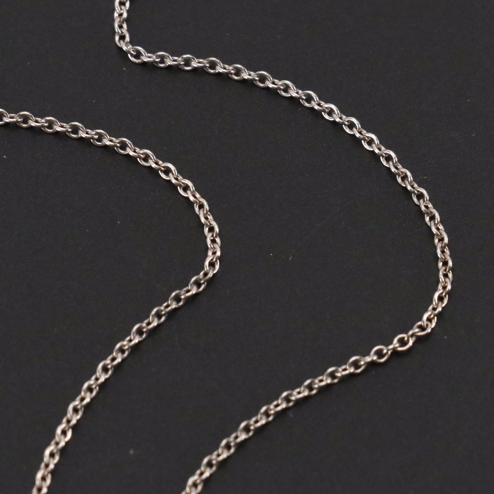 Elsa Peretti for Tiffany & Co. Sterling Open Heart Pendant Necklace