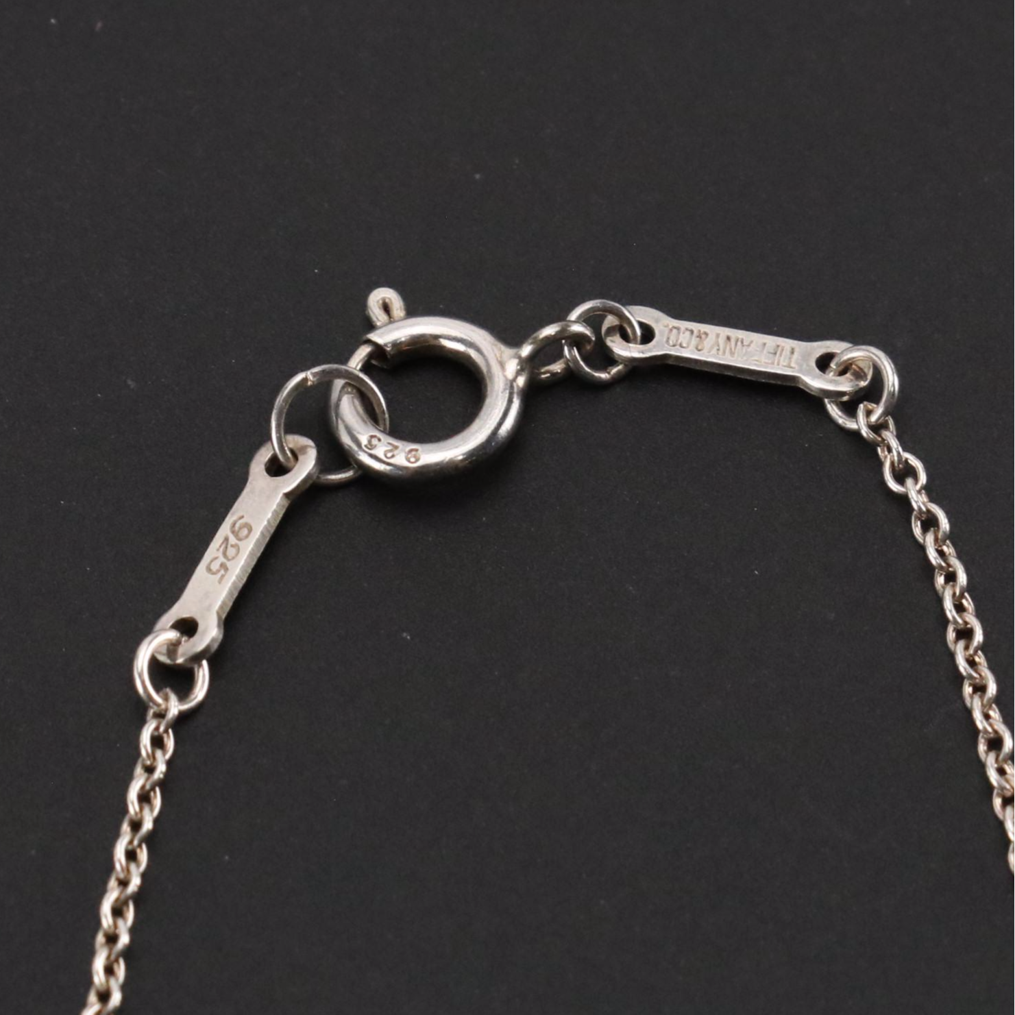 Elsa Peretti for Tiffany & Co. Sterling Open Heart Pendant Necklace