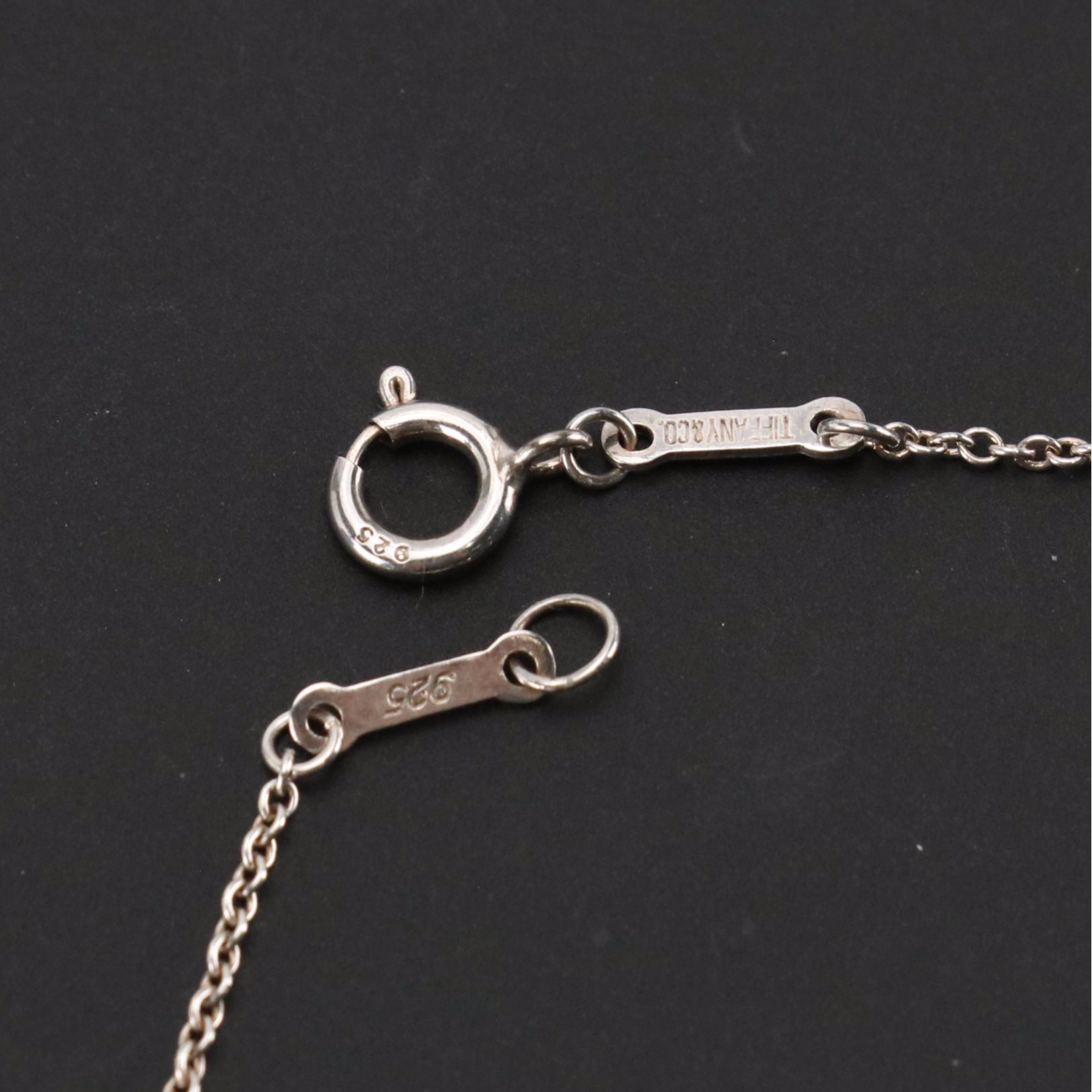 Elsa Peretti for Tiffany & Co. Sterling Open Heart Pendant Necklace