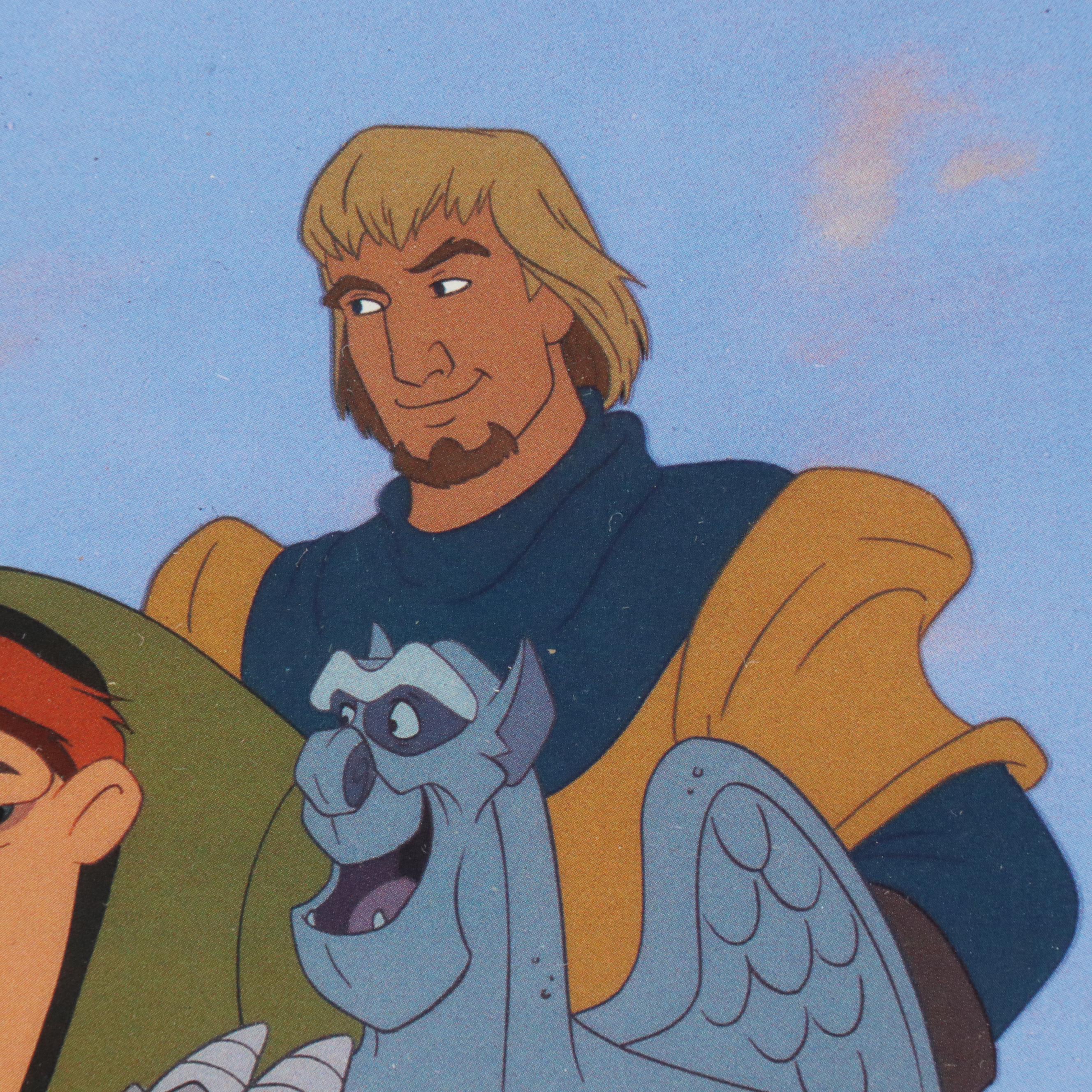 Disney Store Commemorative Offset Lithograph of "The Hunchback of Notre Dame"