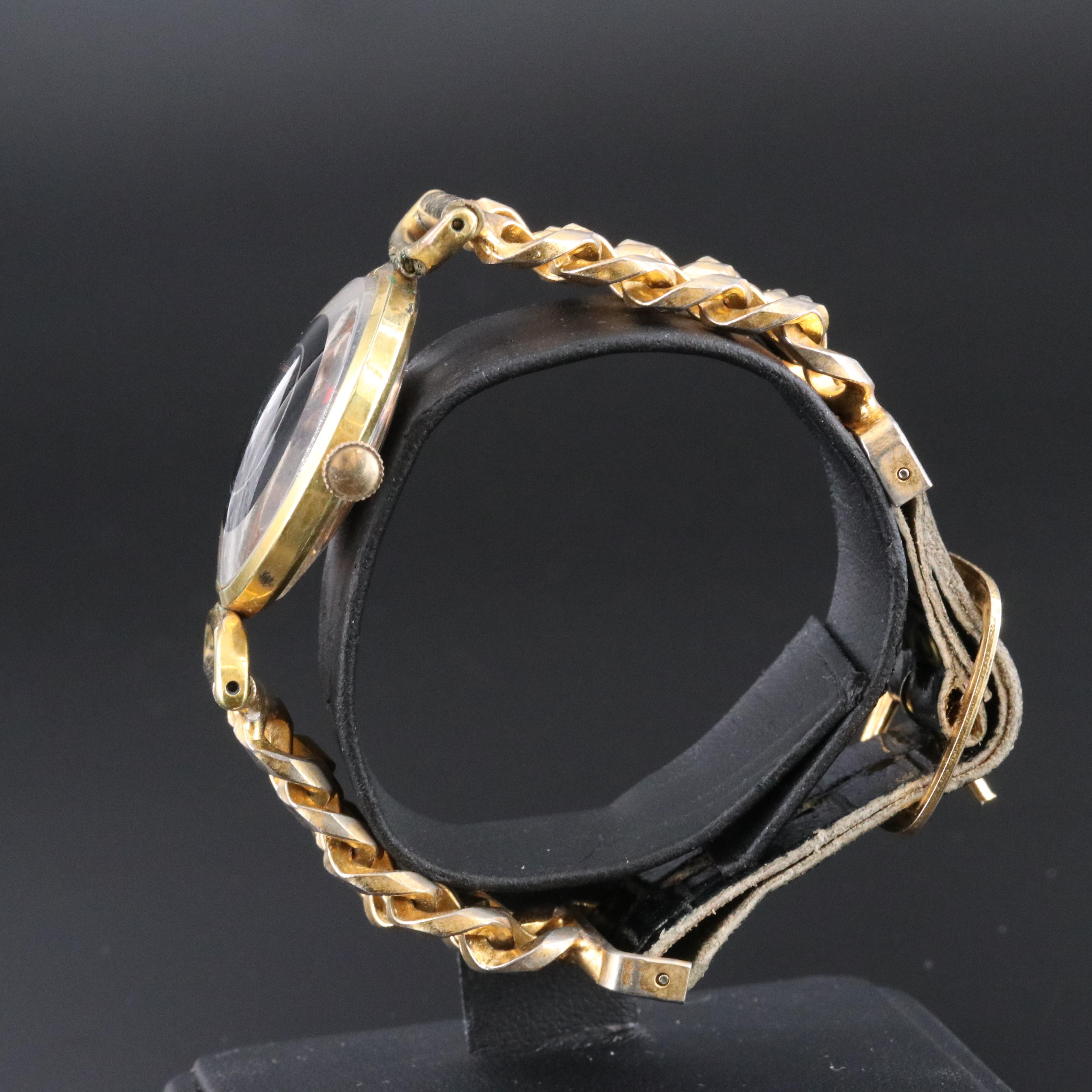 Juvenia Swiss Skeleton Case Watch