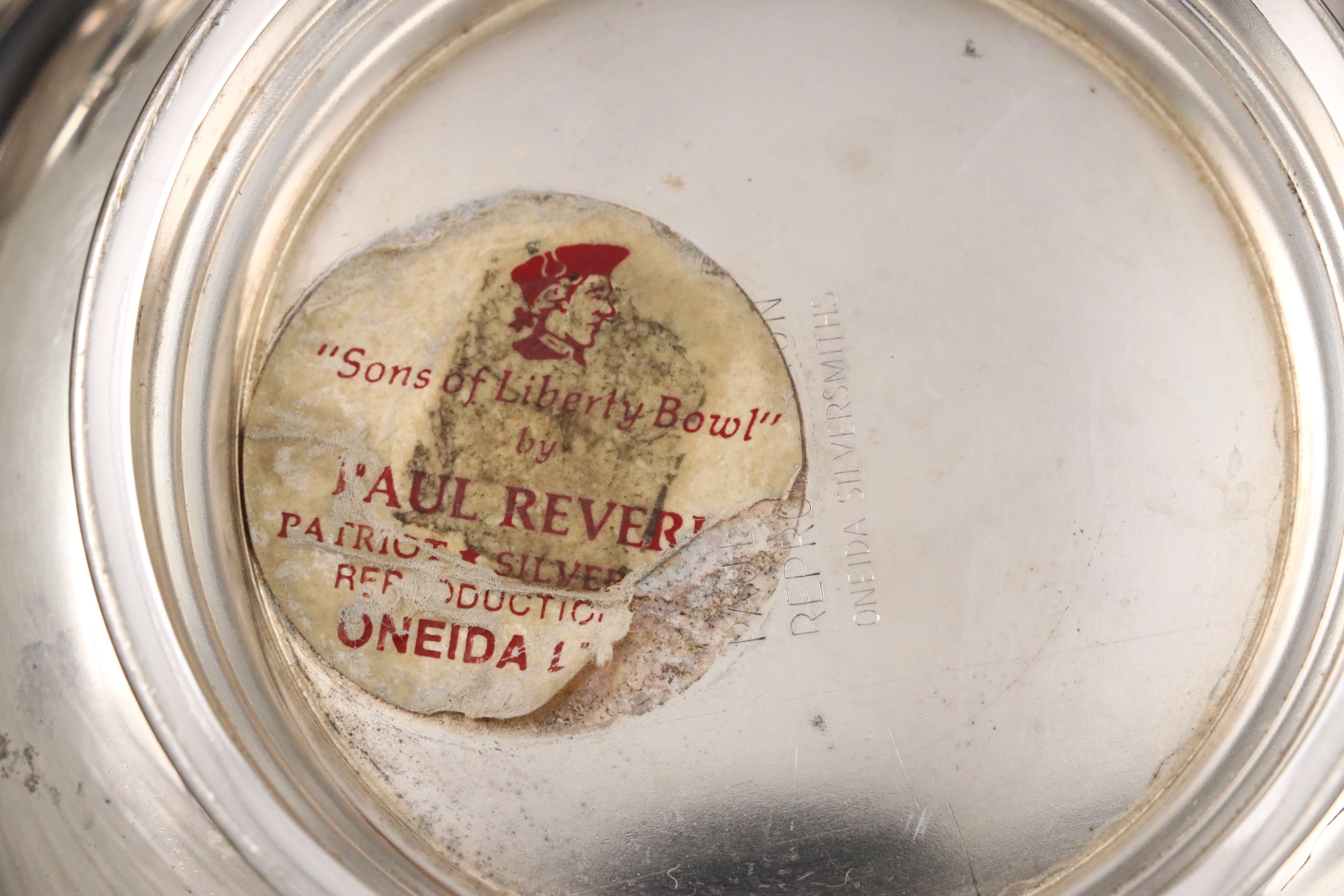 Paul Revere "Sons of Liberty Bowl" and More Silver Plate Serveware