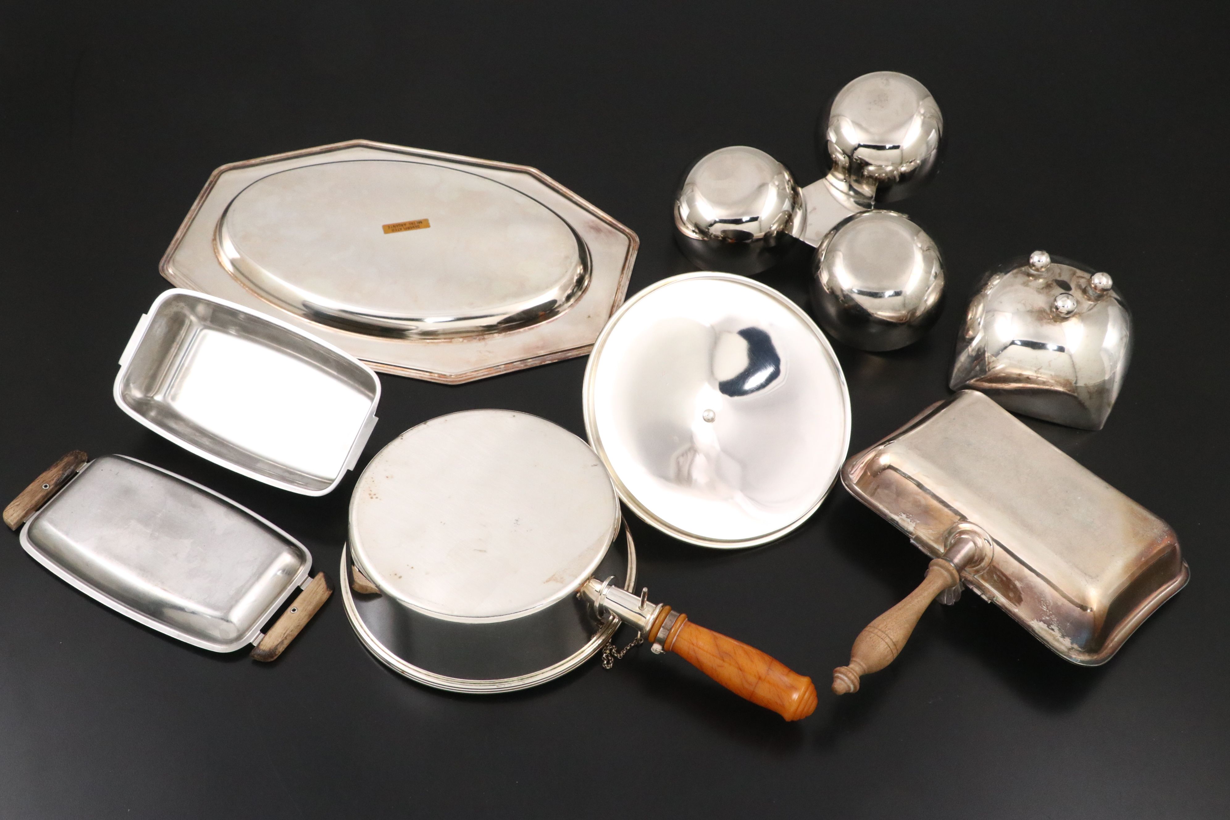 Paul Revere "Sons of Liberty Bowl" and More Silver Plate Serveware