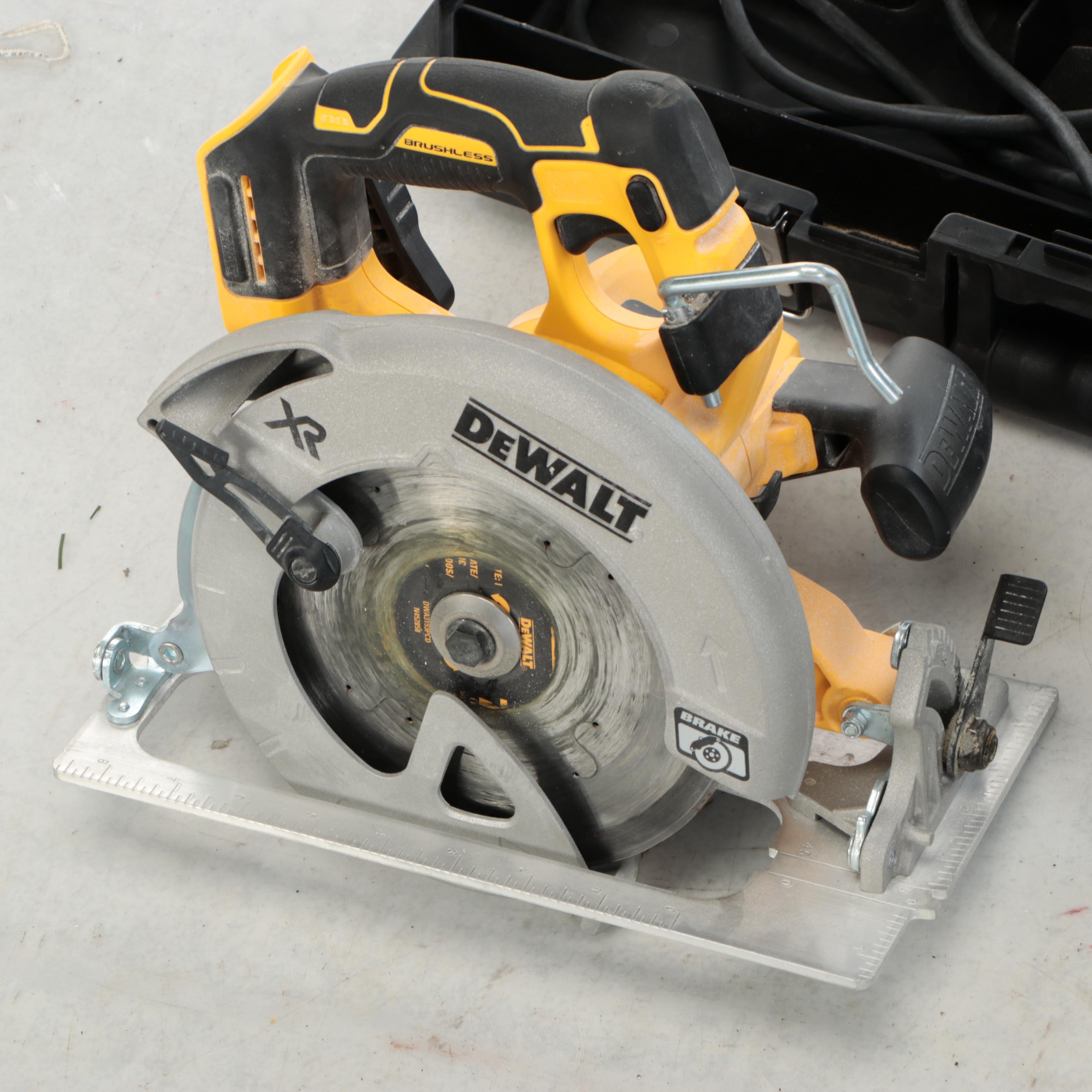 DeWalt Circular Saw and Reciprocating Saw with SharpShooter Staples