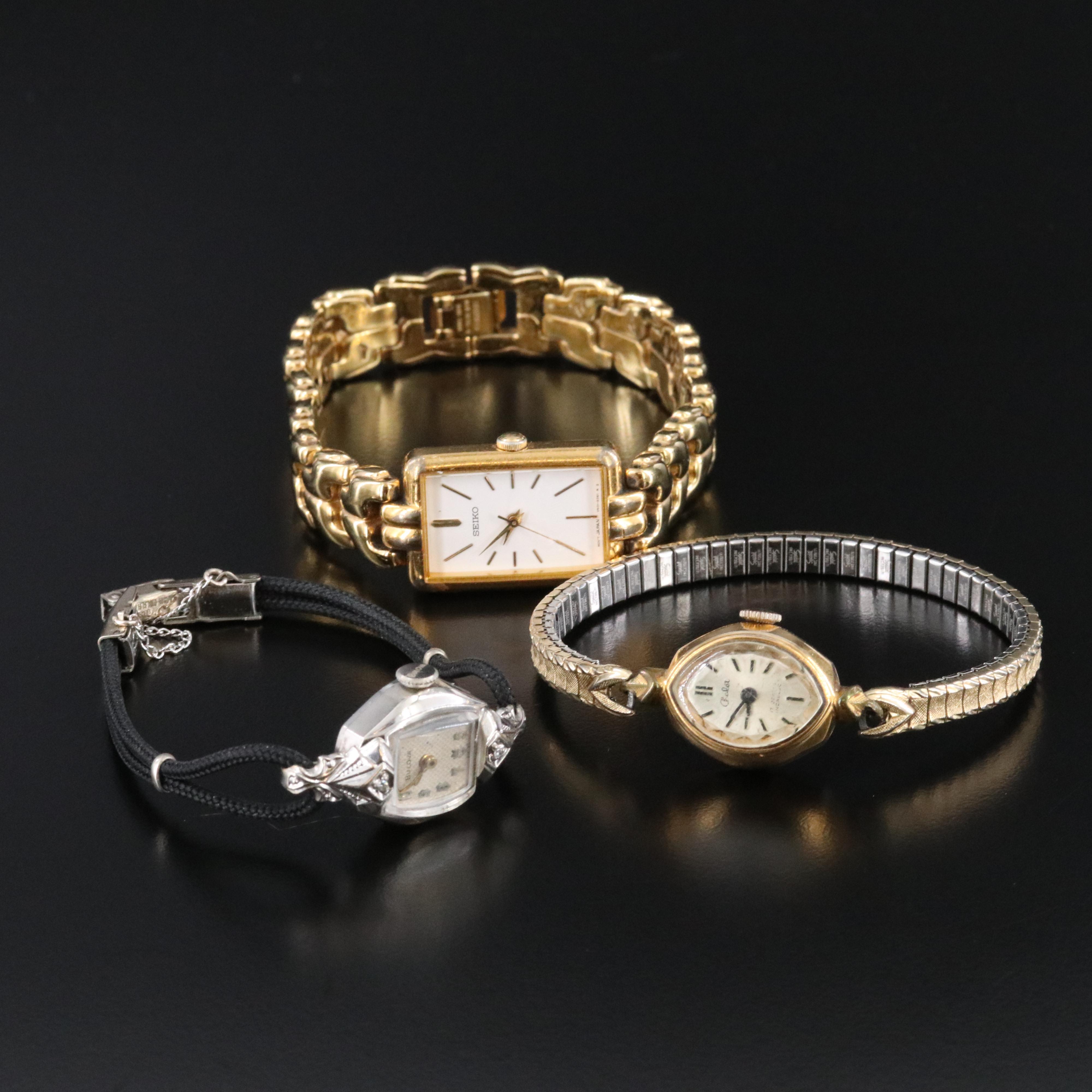 Bulova, Chalet and Seiko Watches