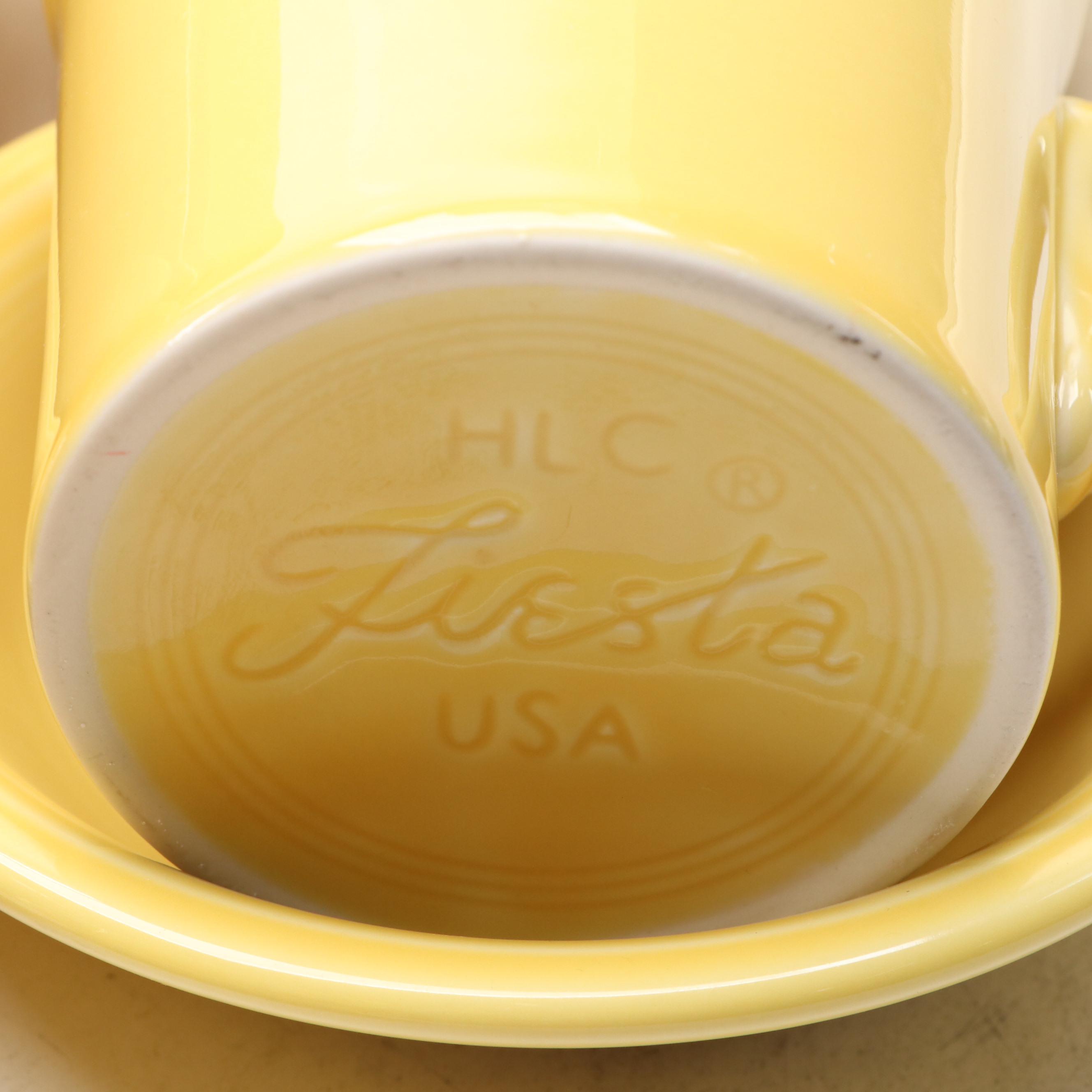 Homer Laughlin "Fiesta" Sunflower Dinnerware and Betty Crocker Bowl