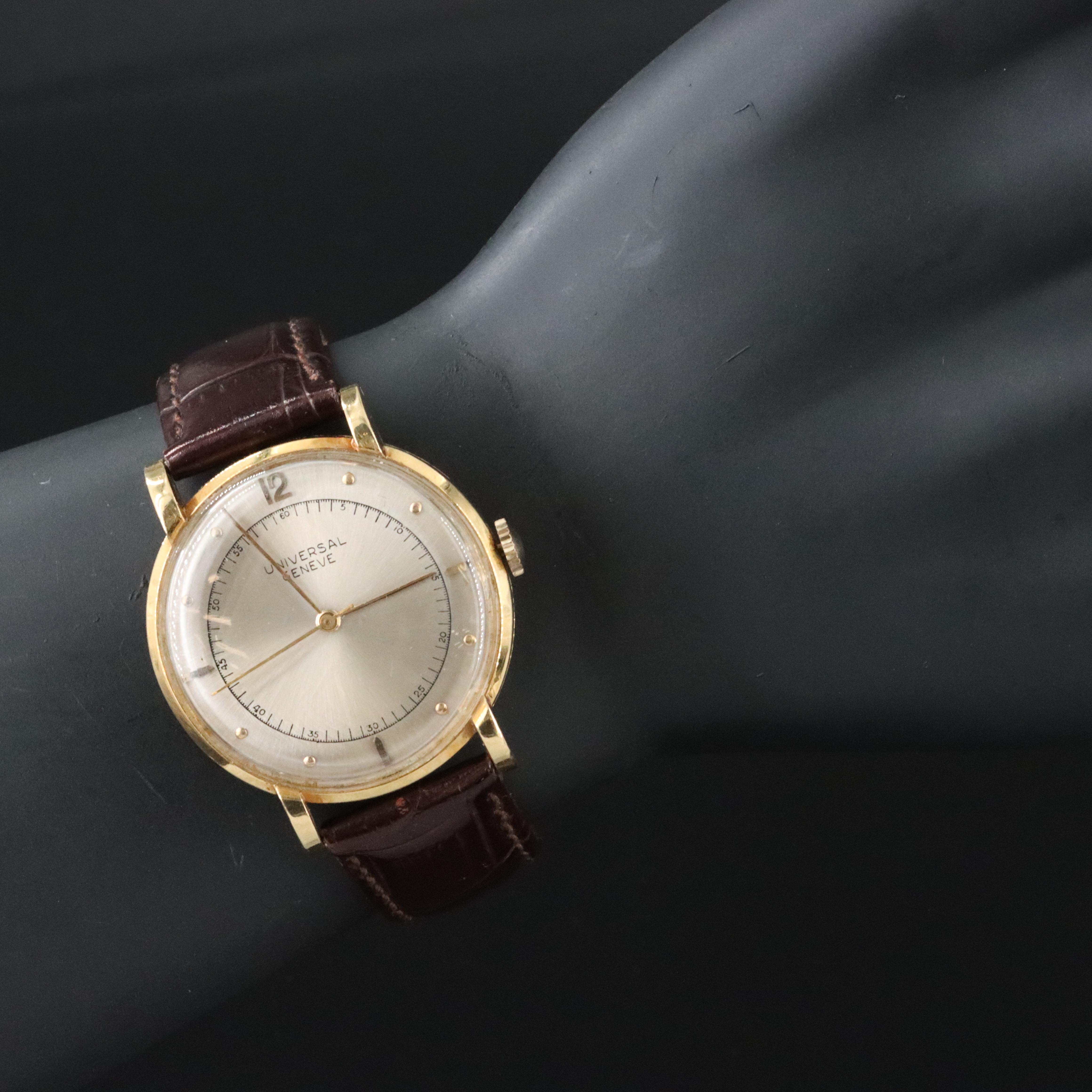 Universal Geneve 18K Gold Vintage Watch