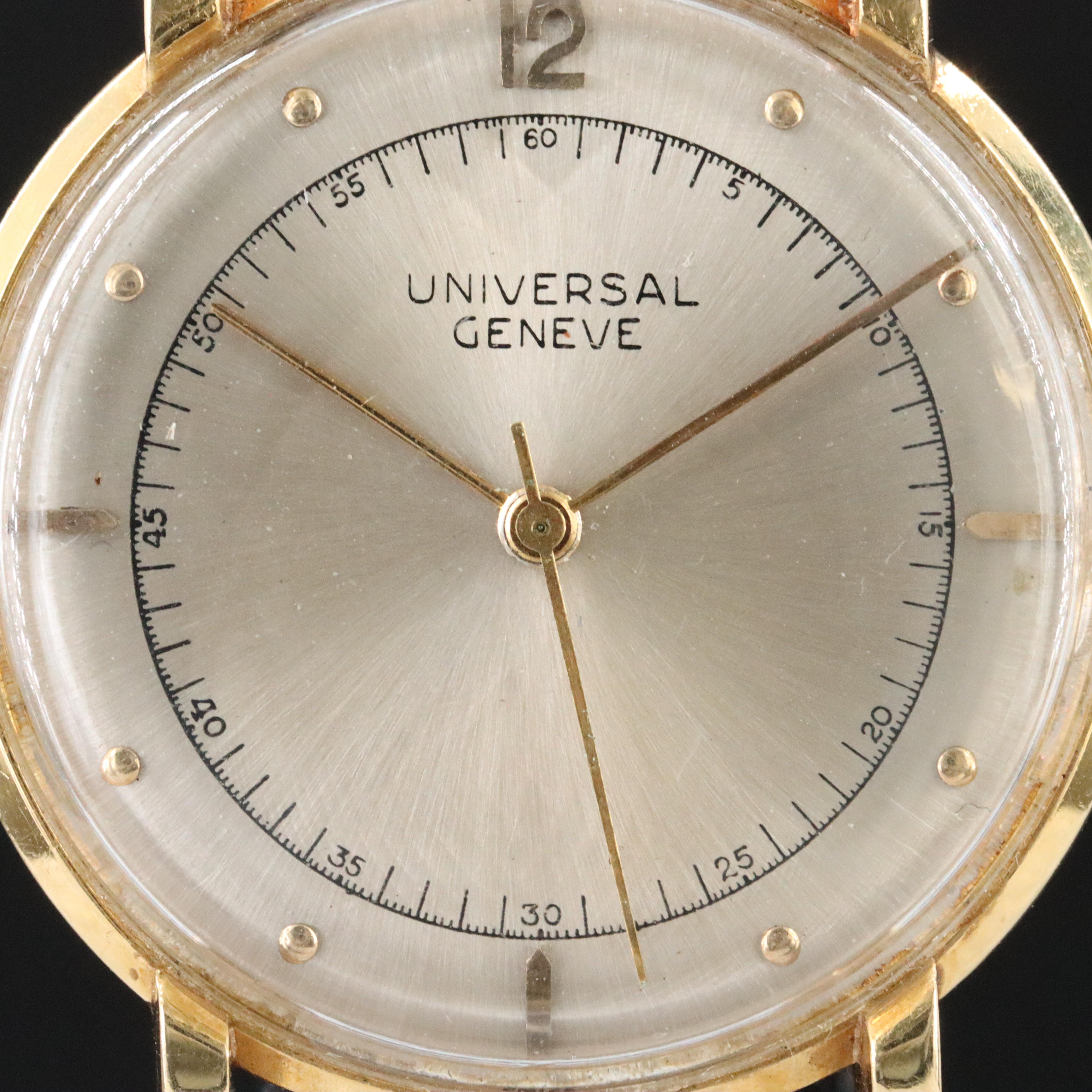 Universal Geneve 18K Gold Vintage Watch