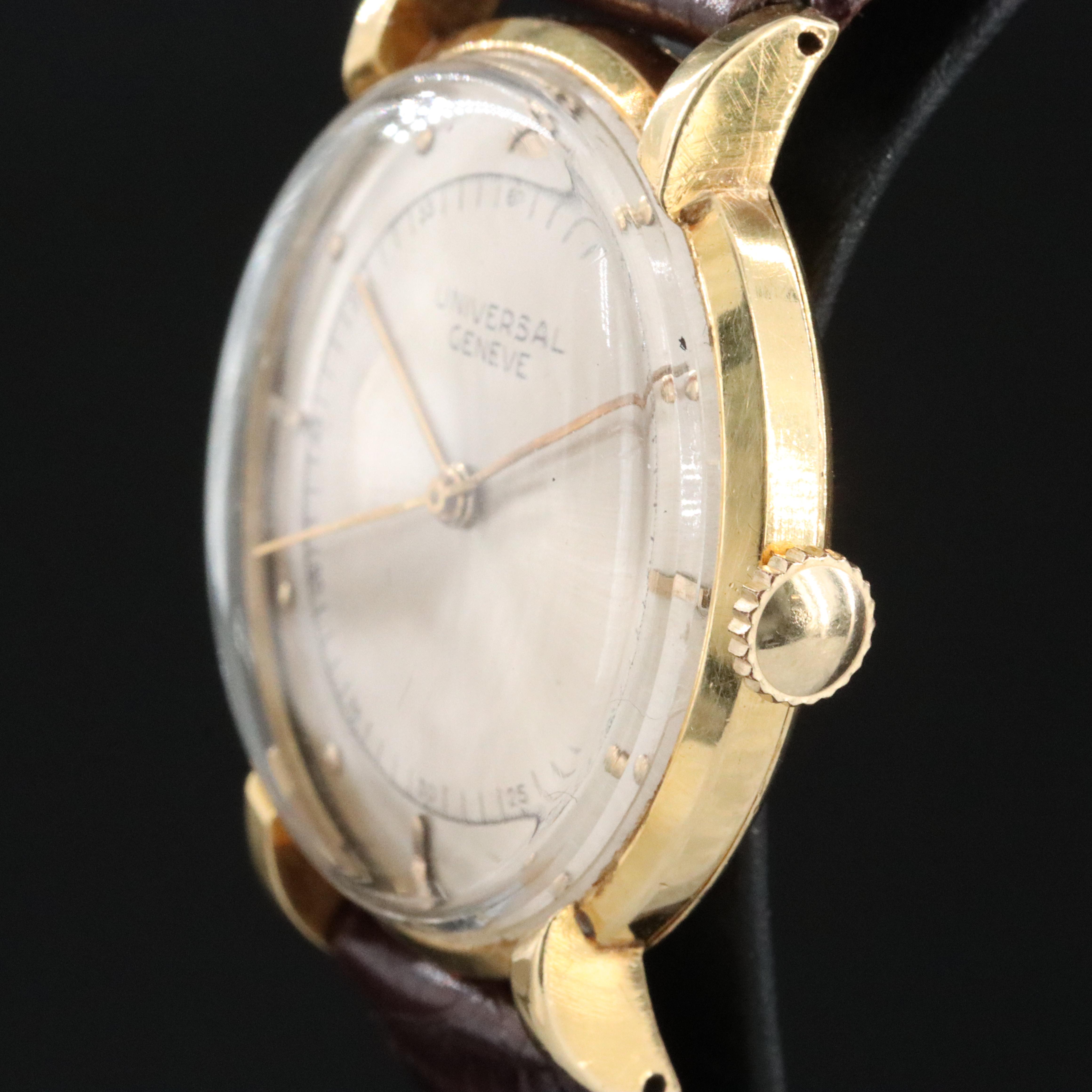 Universal Geneve 18K Gold Vintage Watch
